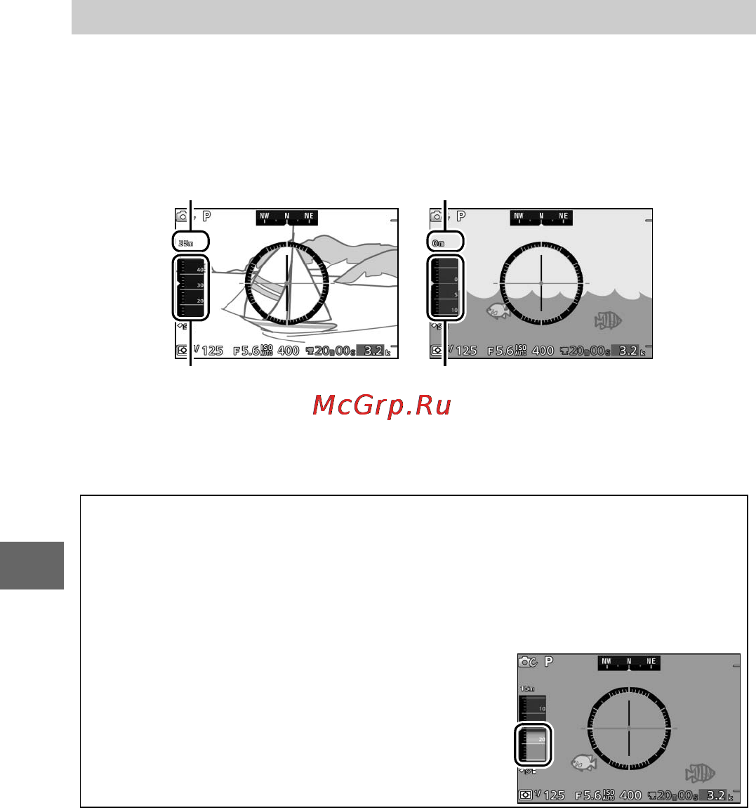 Nikon 1 aw1 kit 11-27.5mm vr black [128/280] Высота над уровнем моря и глубина