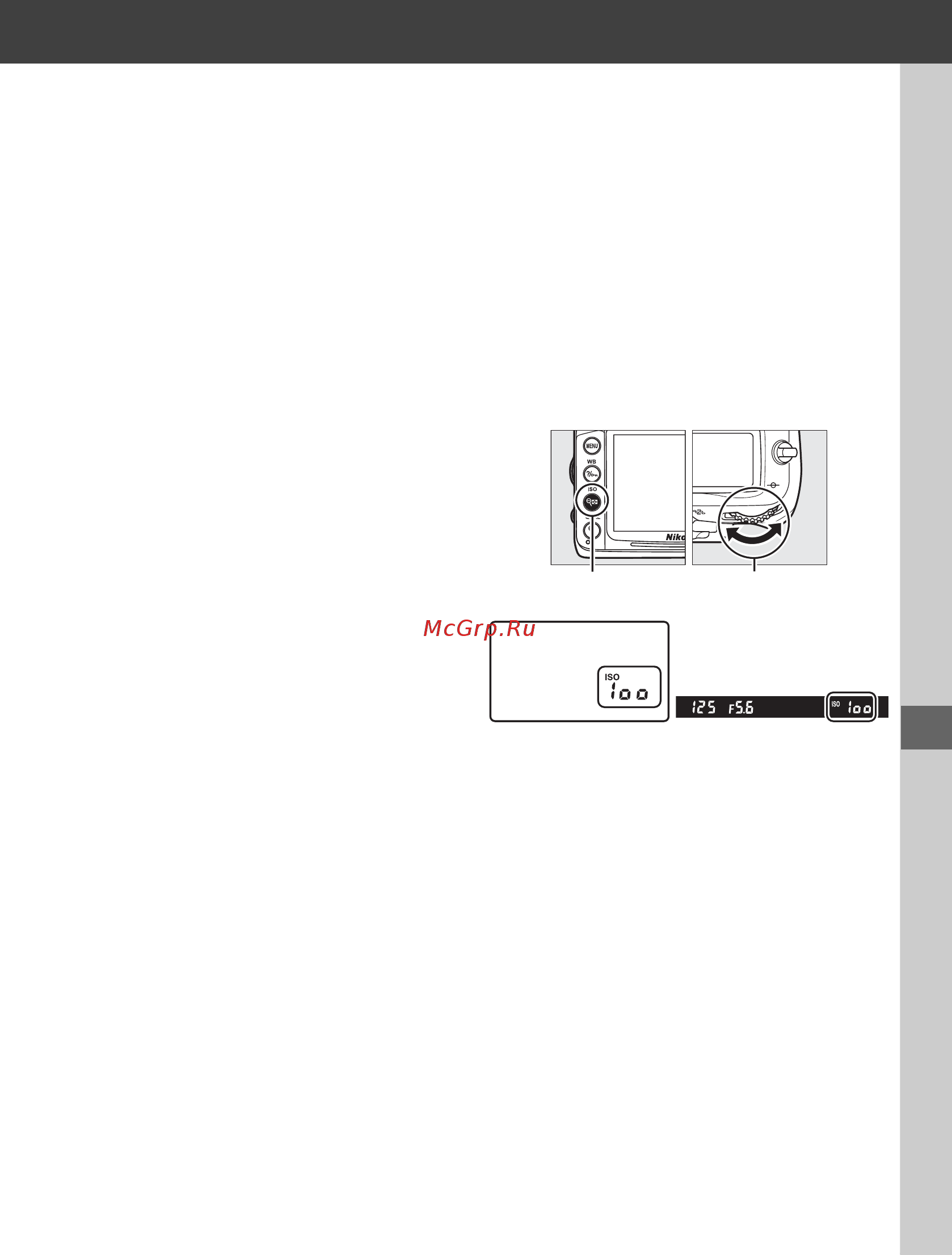 Nikon d7000 kit af-s dx 18-300mm vr black [121/348] Чувствительность iso