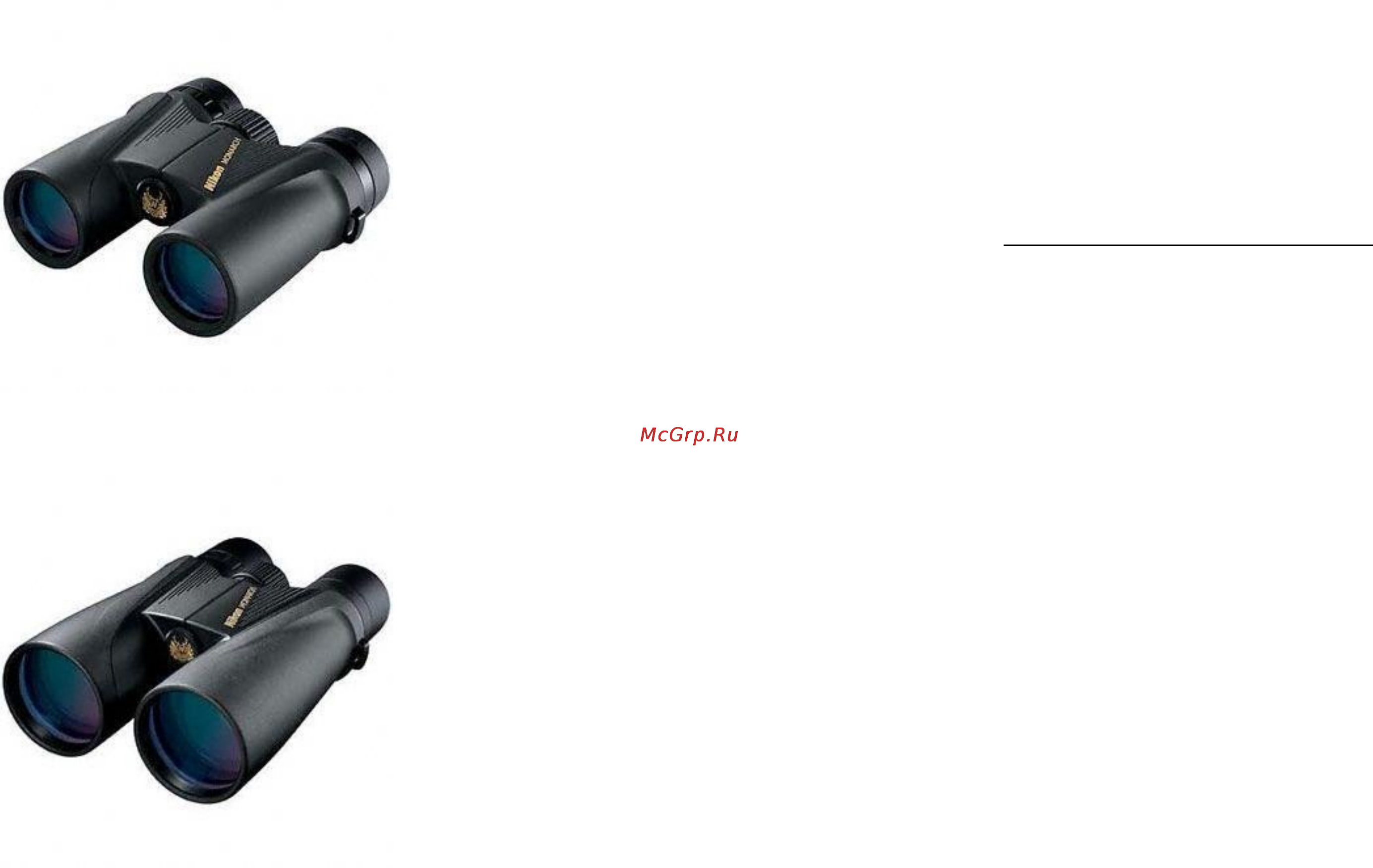 Nikon Monarch 5 10x42 Инструкция по эксплуатации онлайн [2/4] 160309