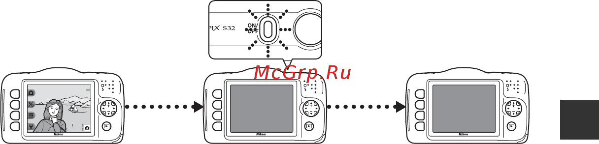 Nikon coolpix s32 yellow [43/188] Функция автовыключения