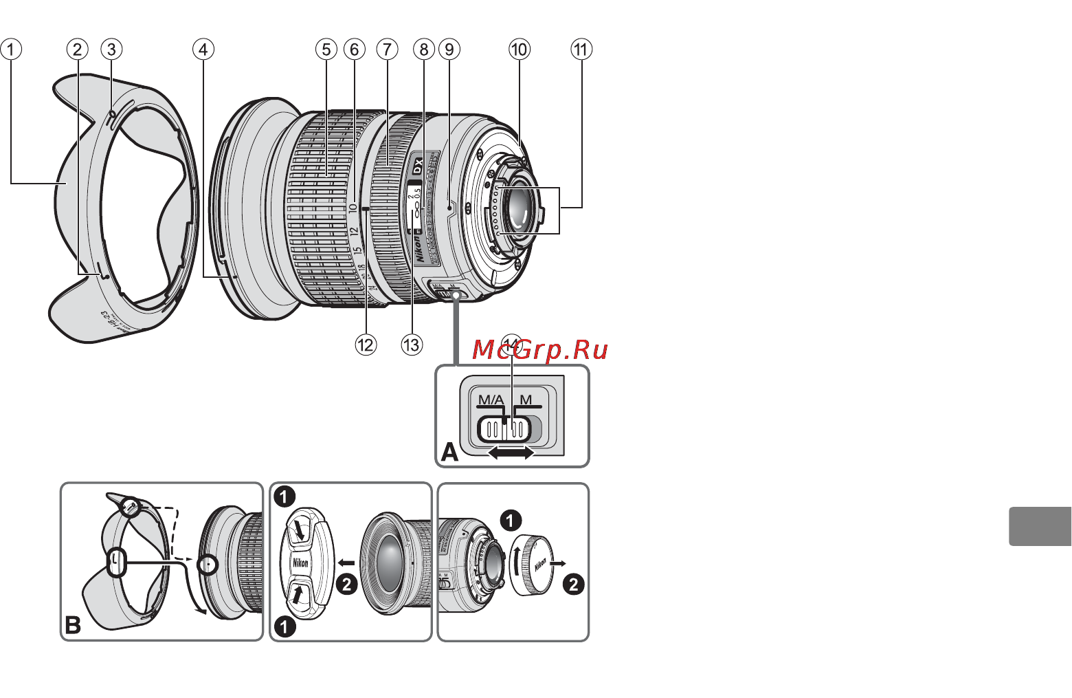 Nikon nikkor af-s dx 10-24mm f/3.5-4.5g ed (jaa804da) [83/120] Legenda