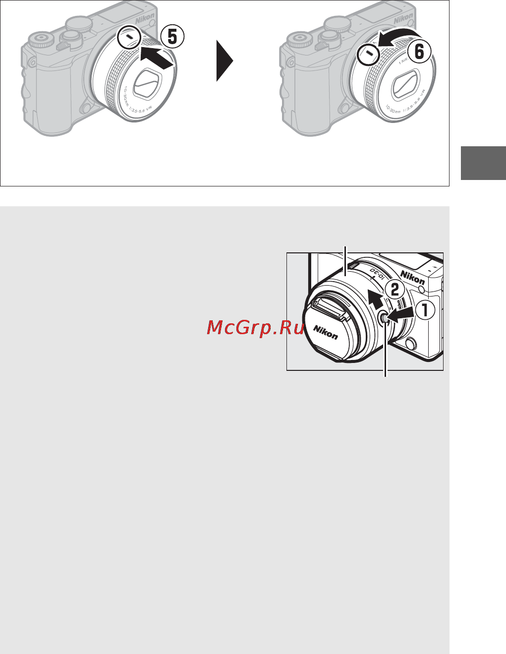 Nikon 1 j5 kit 10-30mm vr black Инструкция по эксплуатации онлайн [41/160] 160360