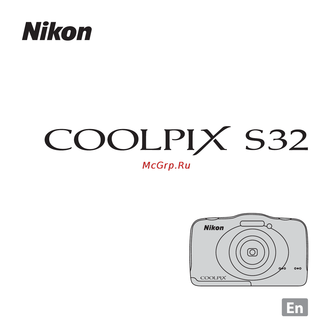 Nikon coolpix s32 pink Инструкция по эксплуатации онлайн