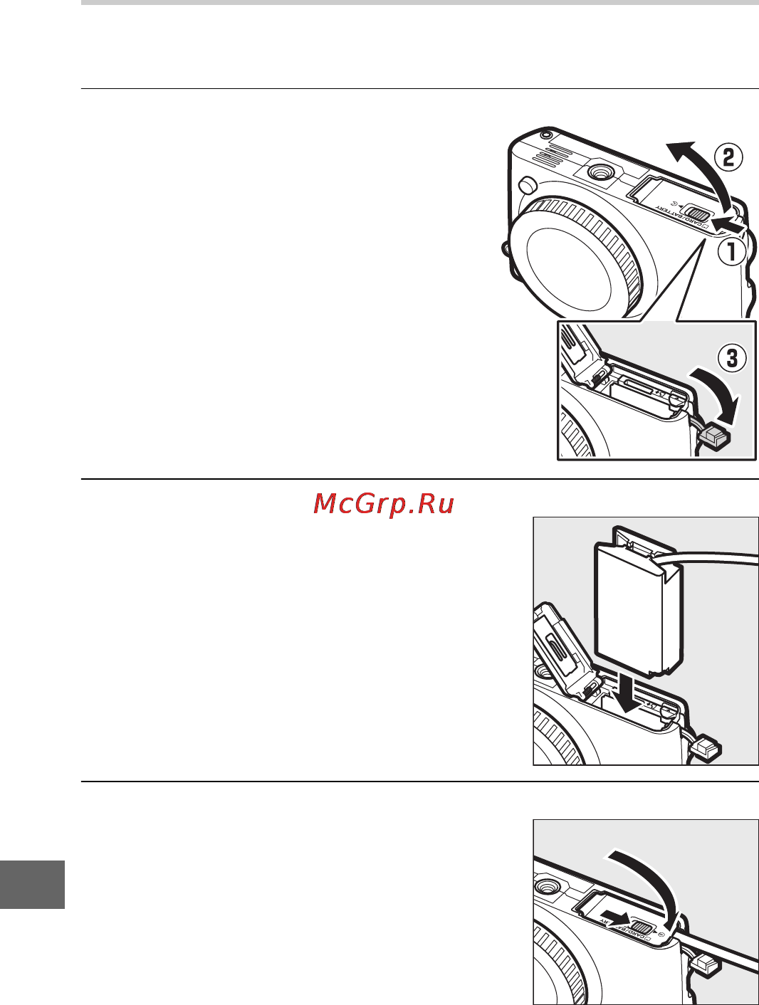 Nikon 1 s2 kit 11-27.5mm white [194/236] Attaching a power connector and ac adapter