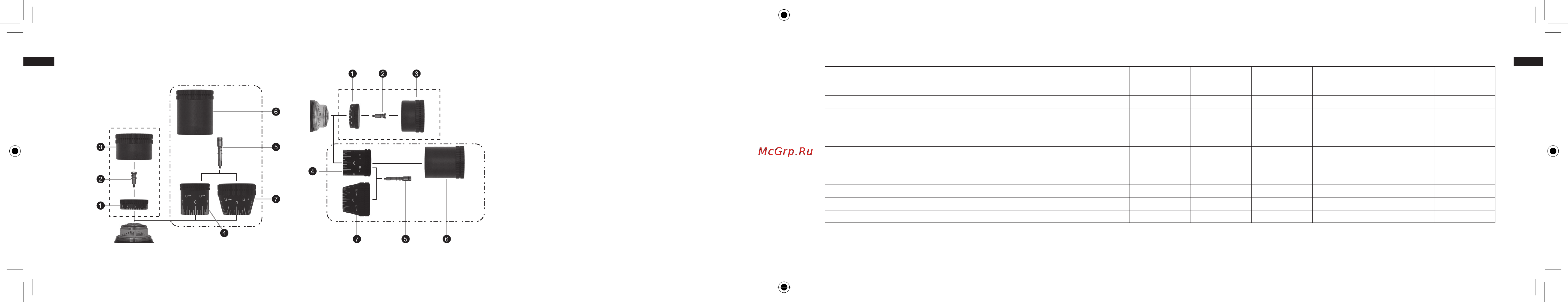 Nikon monarch 3 2.5-10x42 silver w/bdc [5/114] Specifications