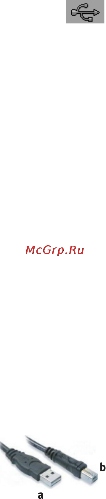 OKI ml5591eco [11/95] Подключение кабеля usb