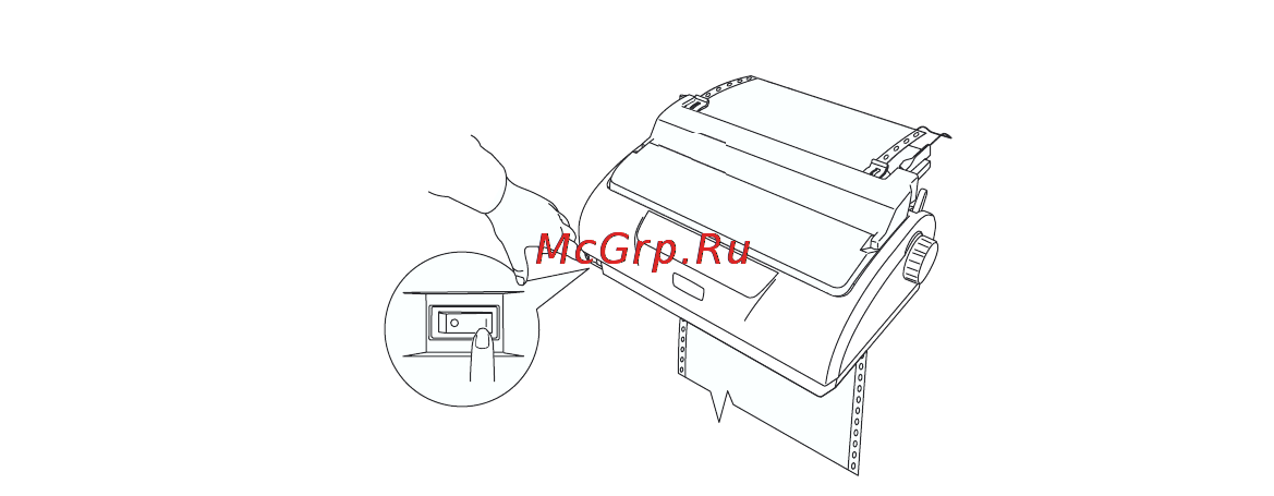 OKI ml1120 [35/83] Отрывание непрерывных форм