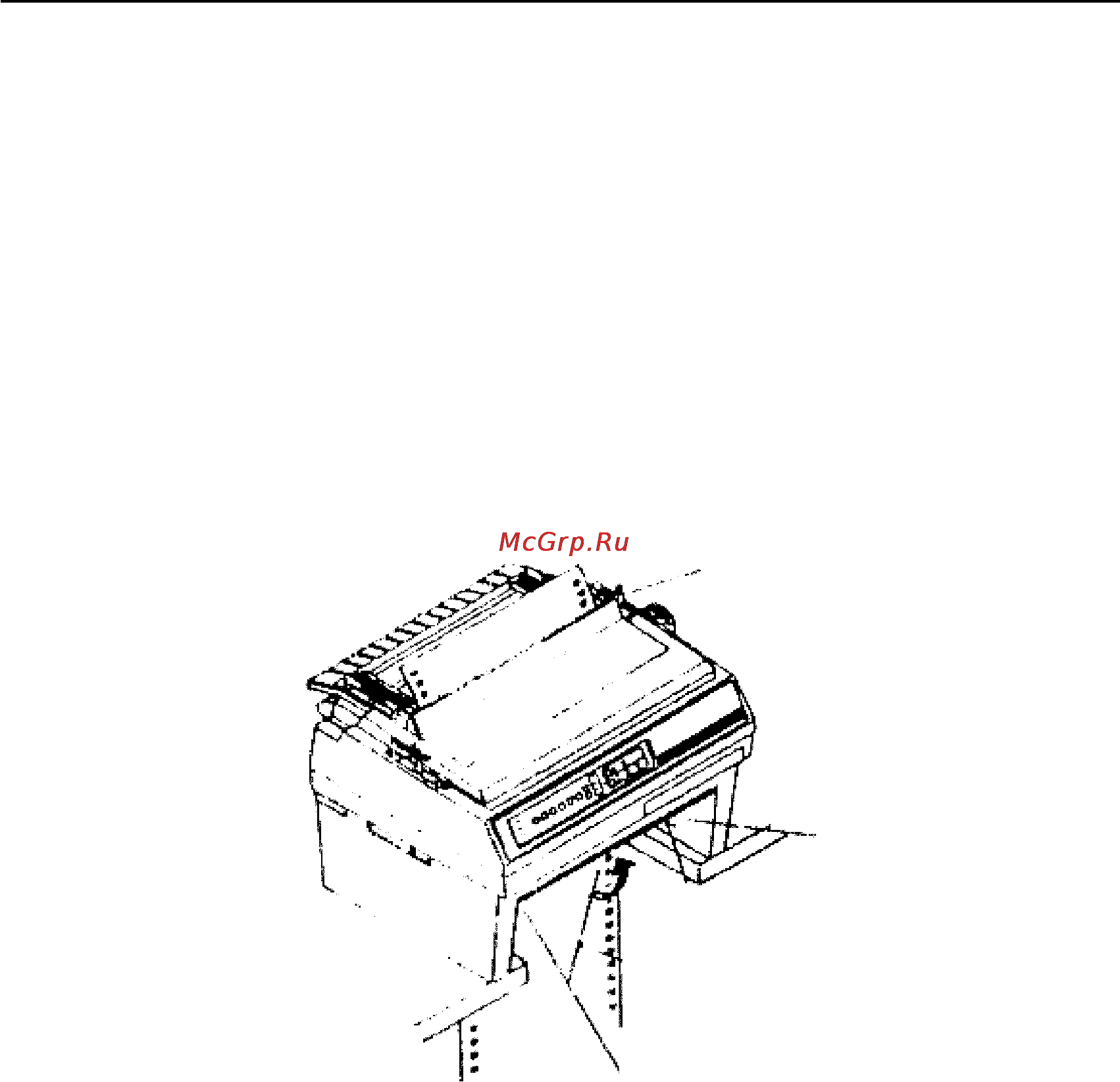 OKI ml3410 [11/64] Подача непрерывных форм снизу