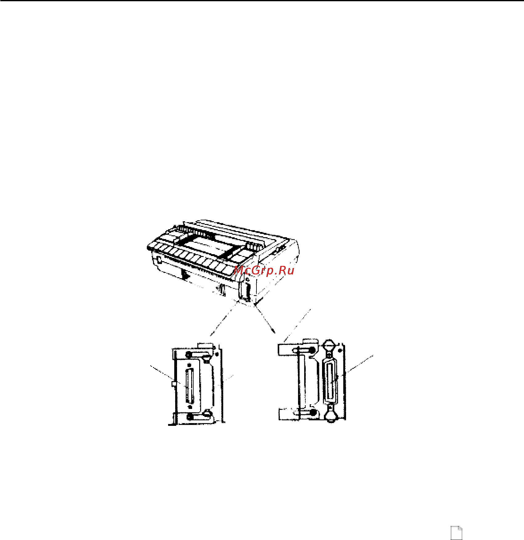OKI ml3410 [6/64] Выбор параллельного или последовательного порта