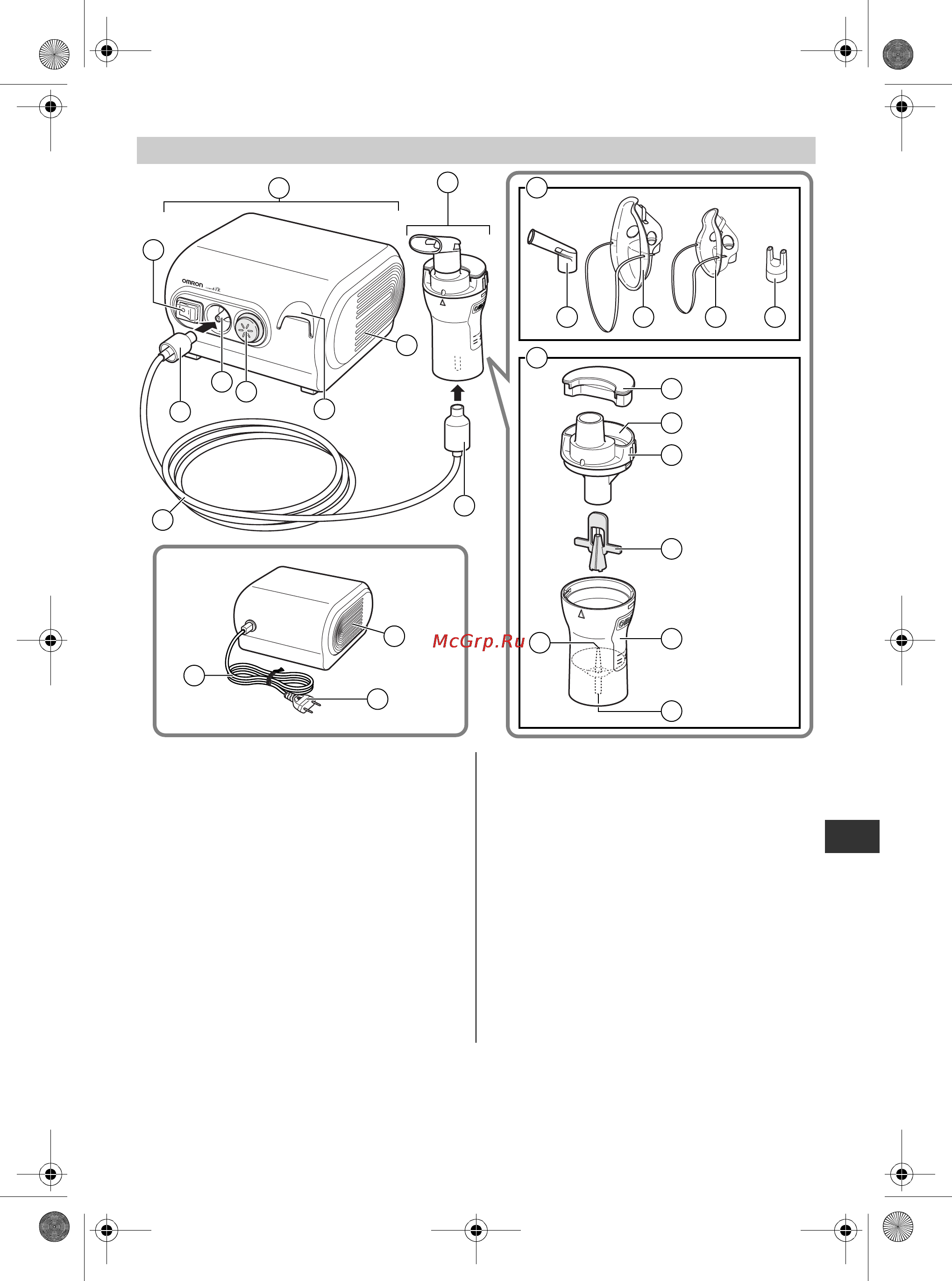 Omron Comp Air NE-C28 [7/56] Know your unit