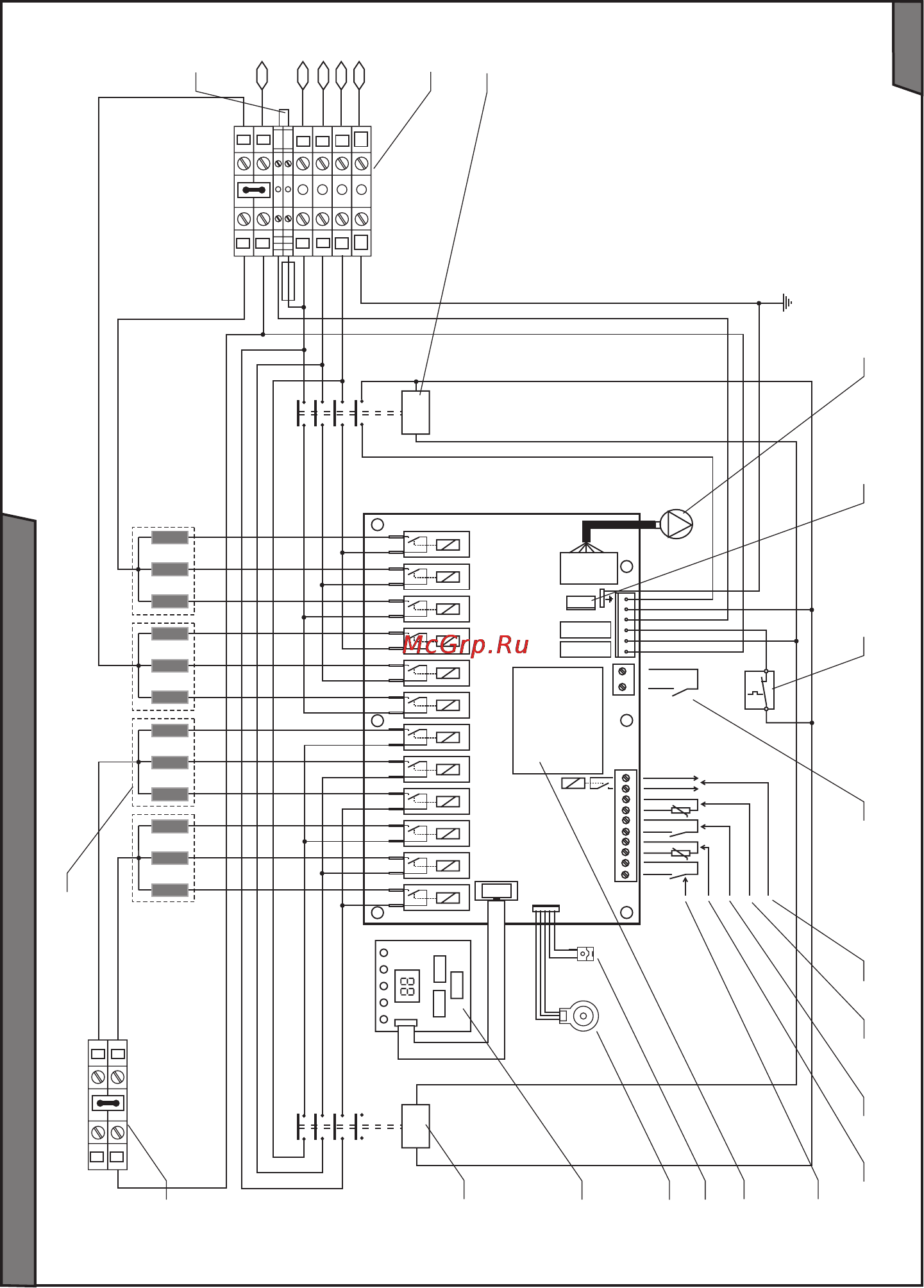Protherm скат 12кr 13 [31/40] Электрическая схема котла protherm скат 28 24 квт
