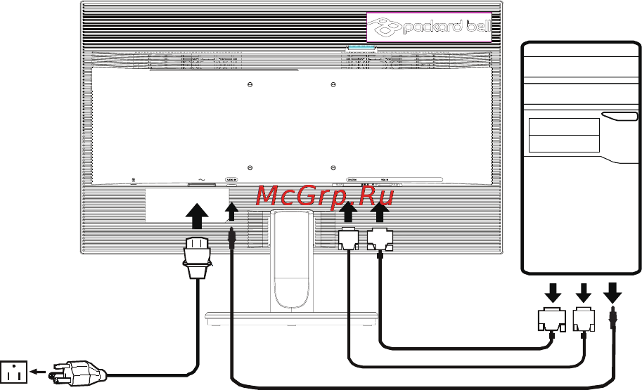 Packard Bell viseo 203dxb [18/26] Установка