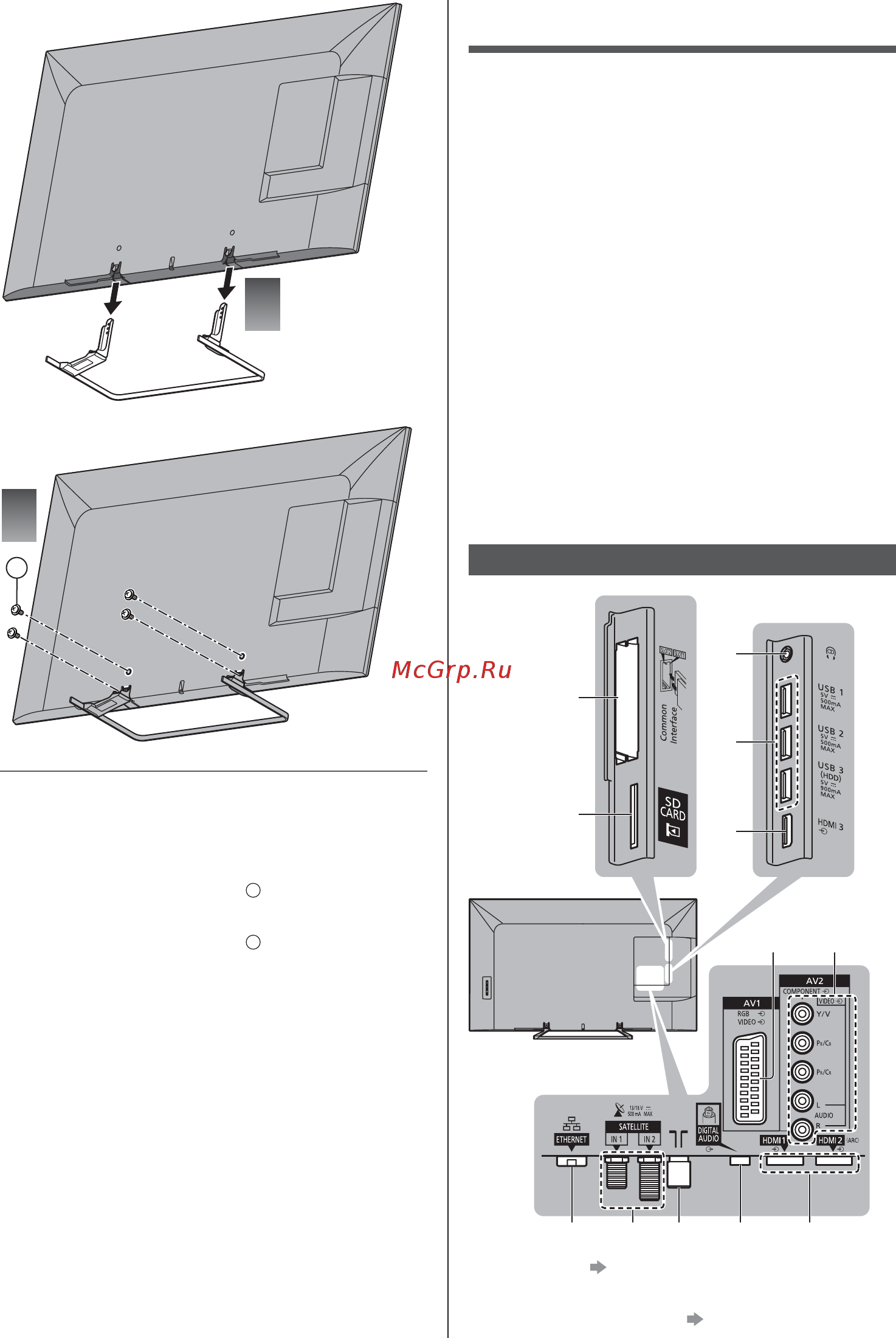 Panasonic TX-55ASR750 [8/72] Подключения