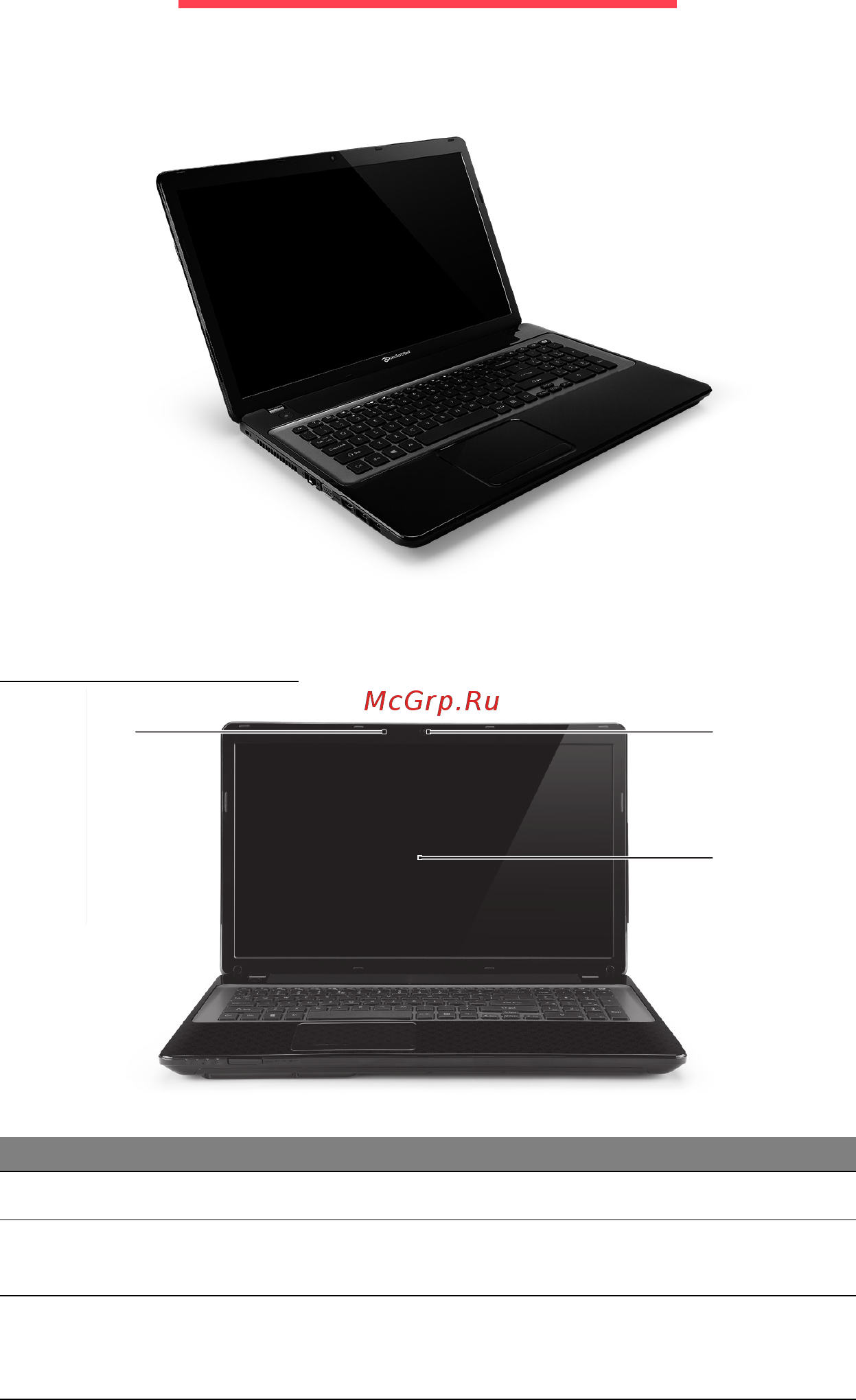 Packard Bell easynote lv11hc-33126g50mnks, nx.c26er.002 [7/920] Top view display