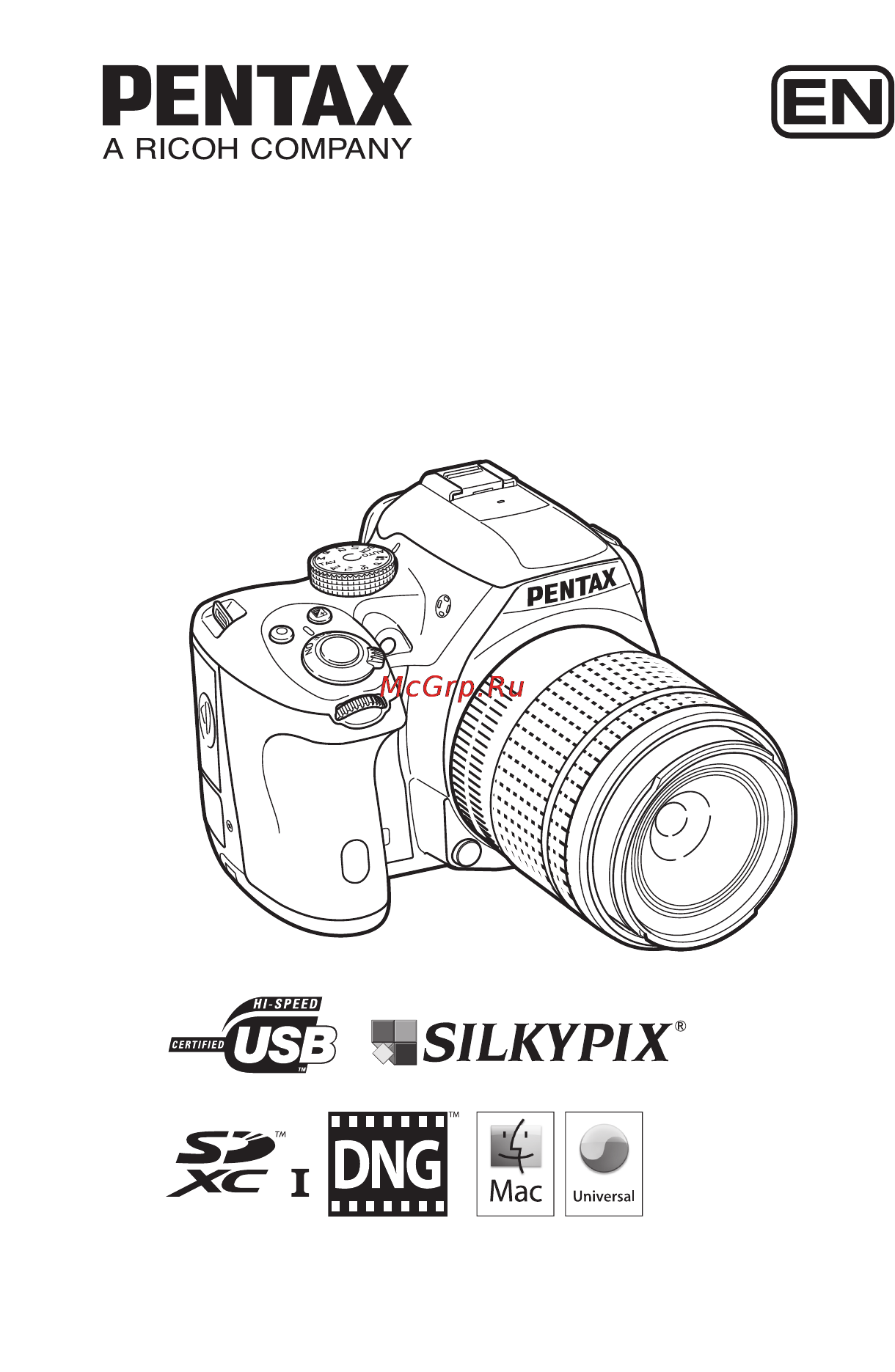 Pentax k-500 kit 18-55mm black Инструкция по эксплуатации онлайн