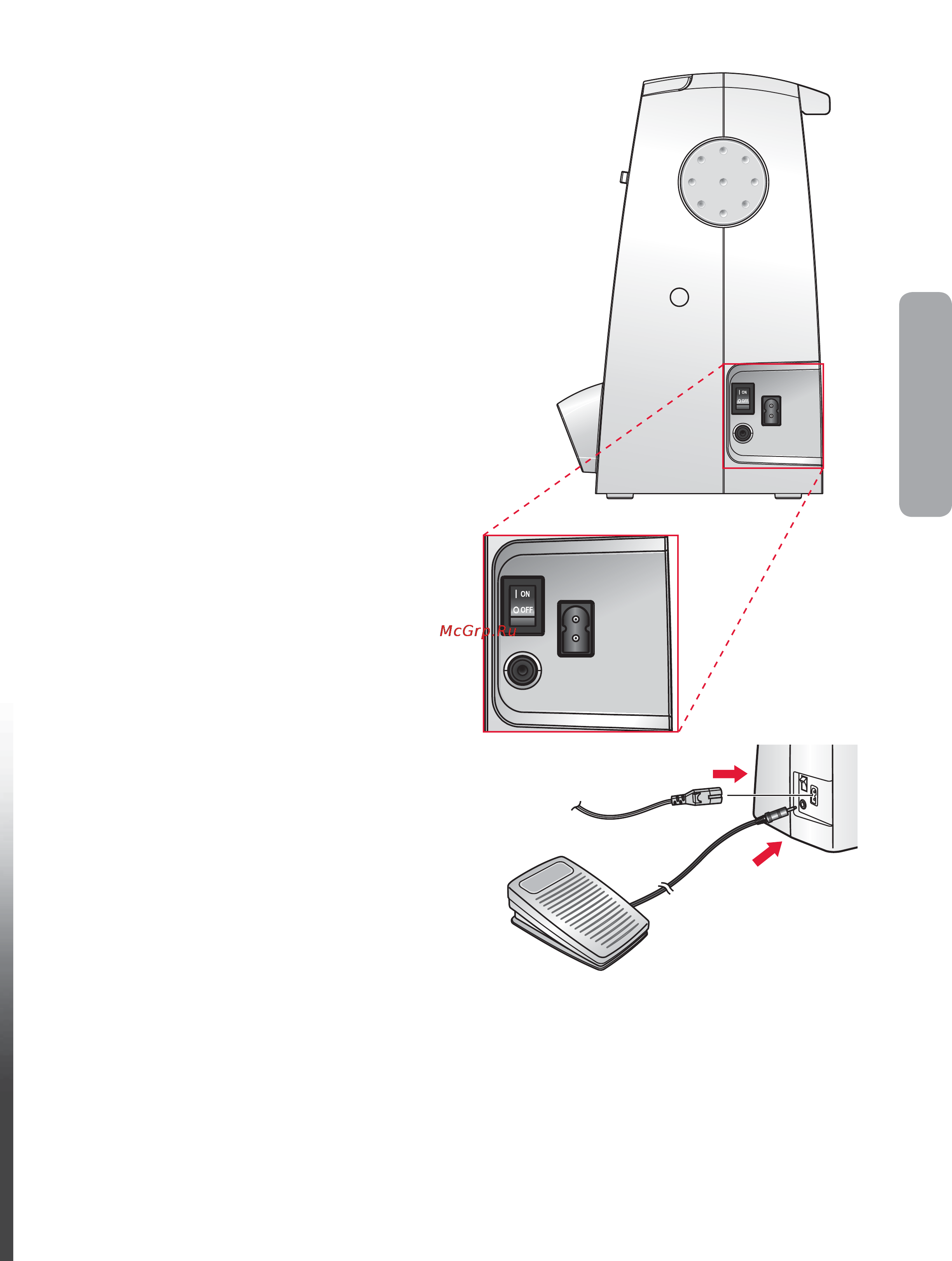 Pfaff ambition essential [11/36] Подготовка к работе