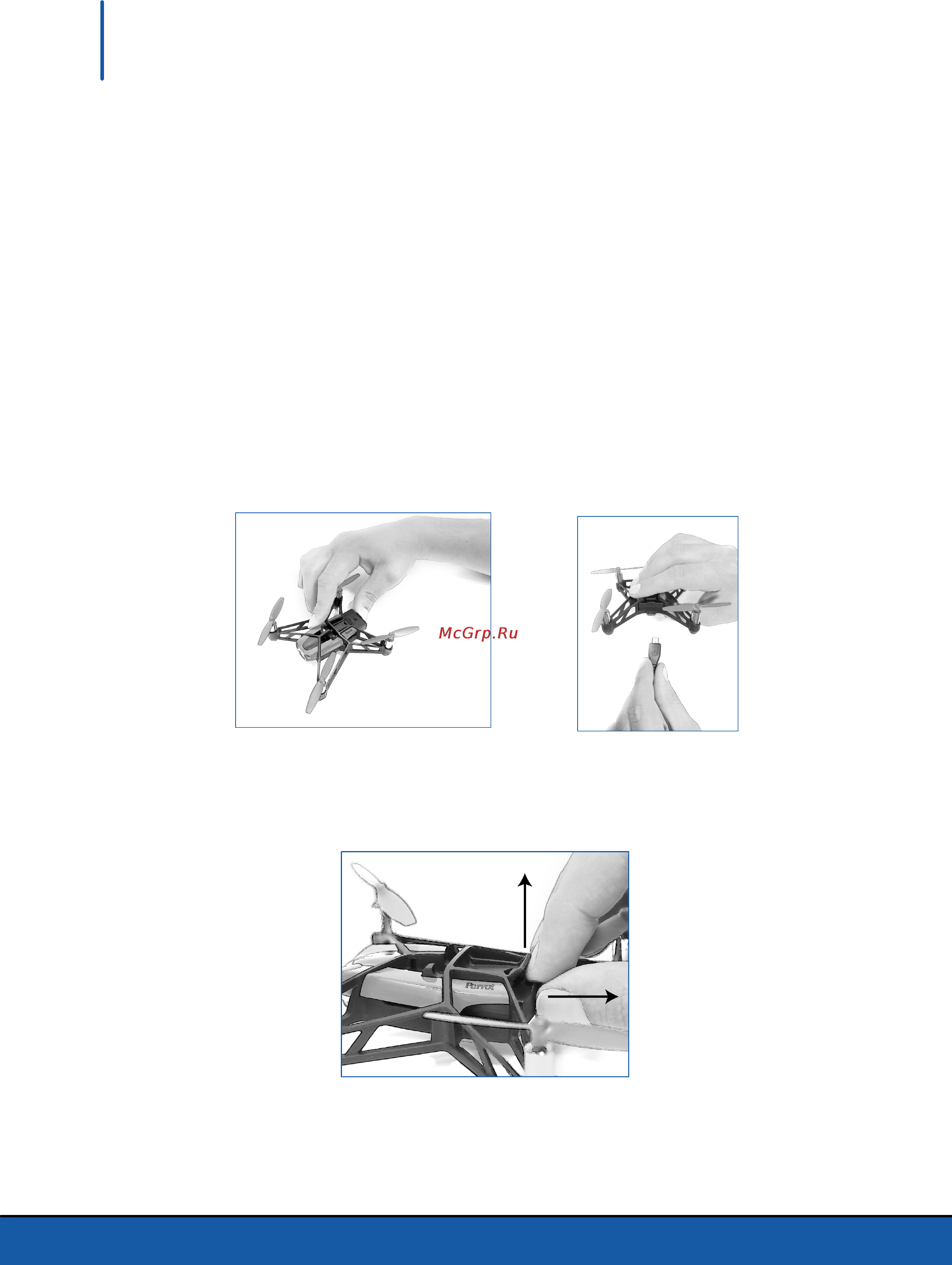 Parrot rolling spider, голубой [3/12] Русский