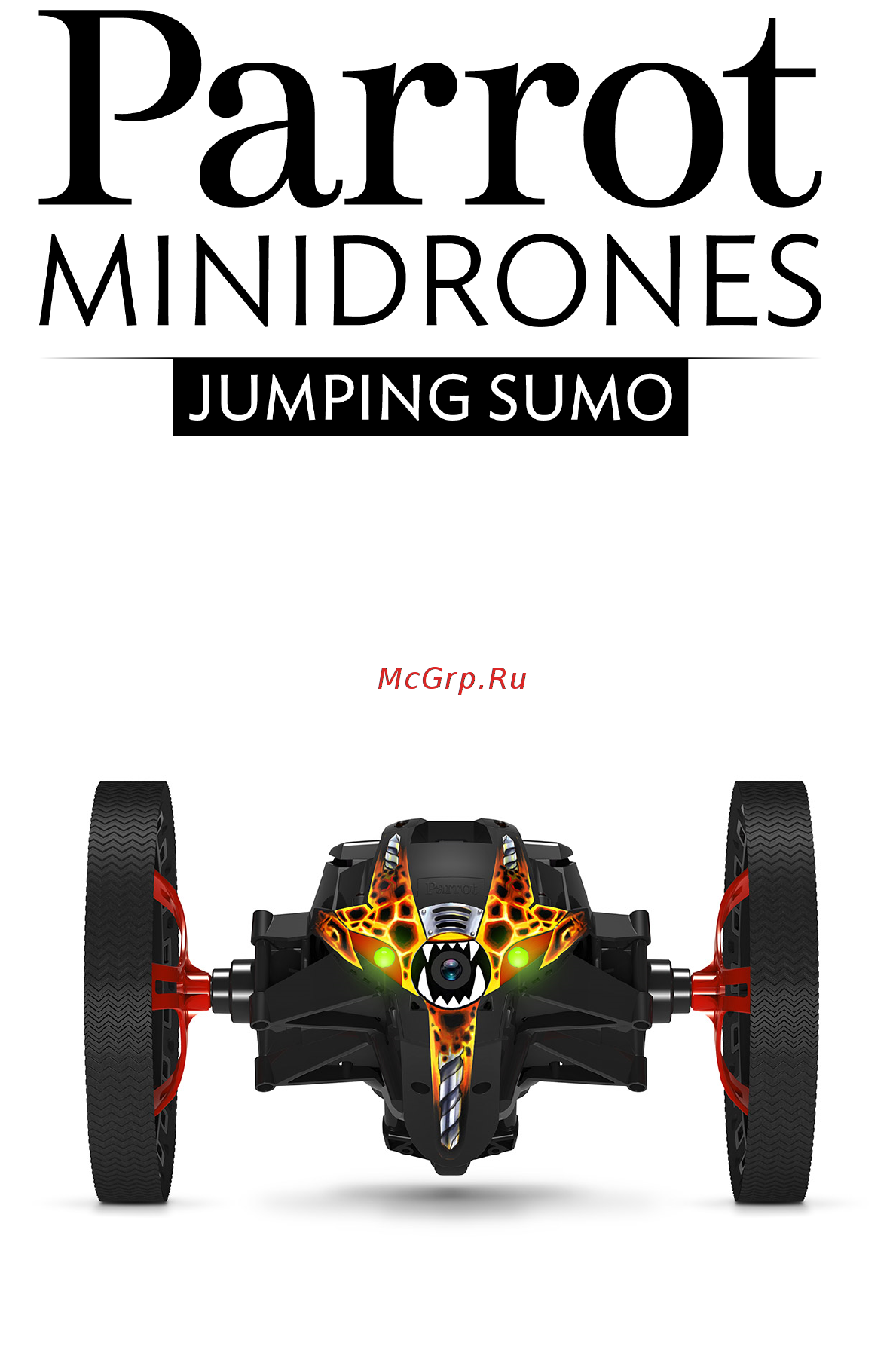 Parrot jumping sumo, черный Инструкция по эксплуатации онлайн