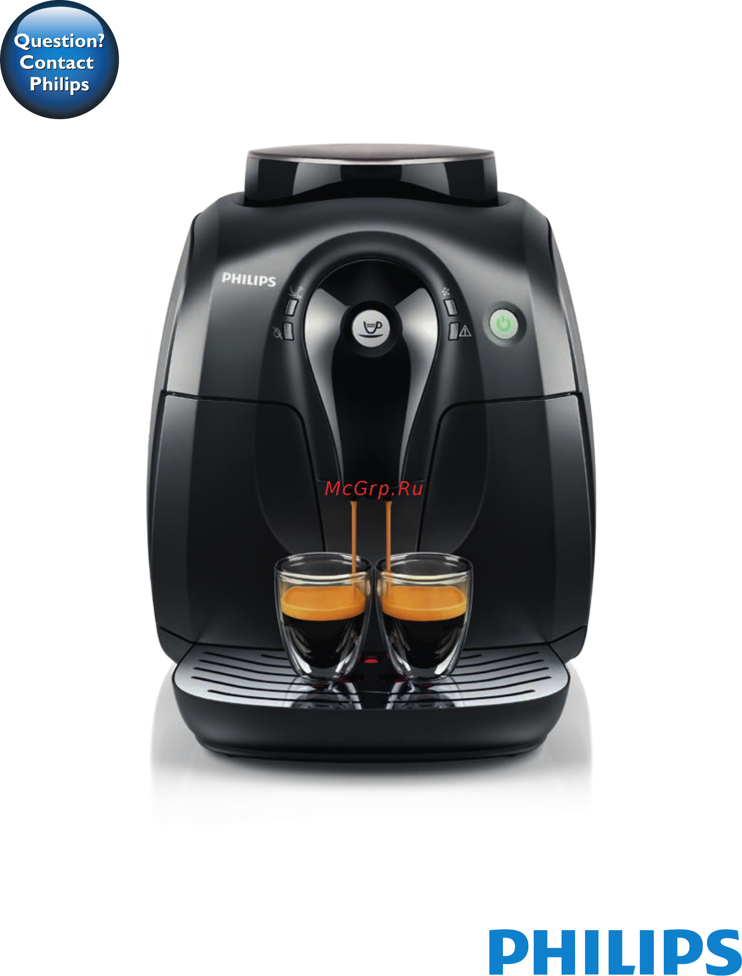 Philips saeco hd 8648/01 Инструкция по эксплуатации онлайн