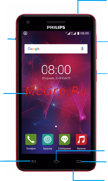 Philips xenium v377 [2/15] Ваш кпк