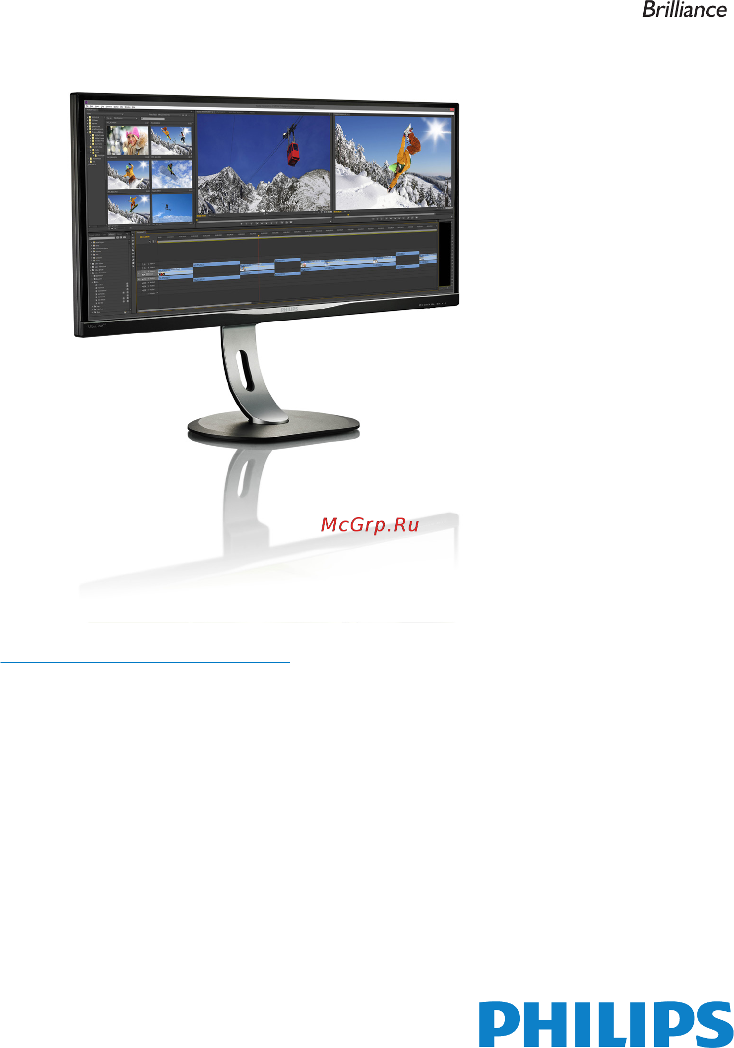 Philips bdm3470up Инструкция по эксплуатации онлайн