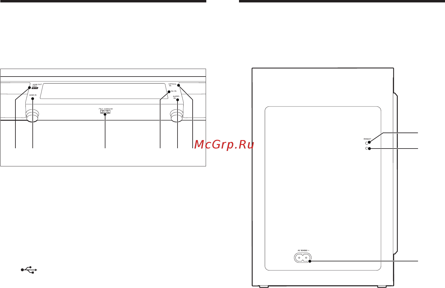 Philips htl7140 [8/20] Connectors