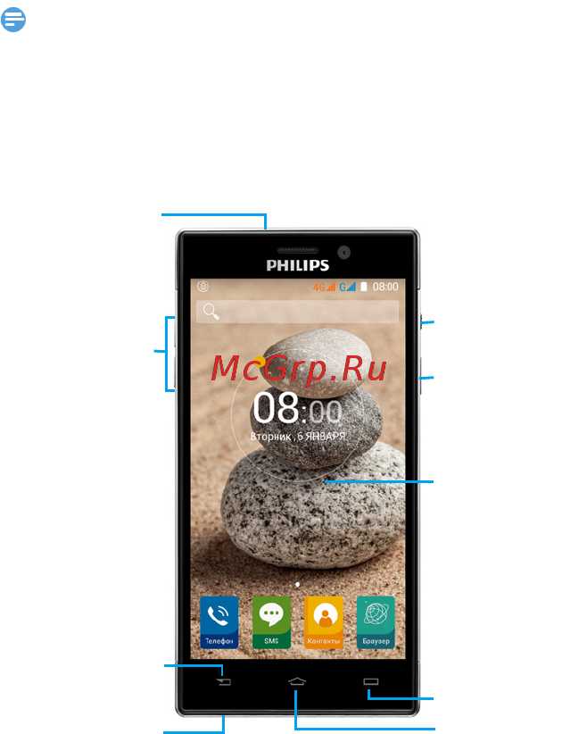 Philips xenium v787 black [2/15] Ваш кпк