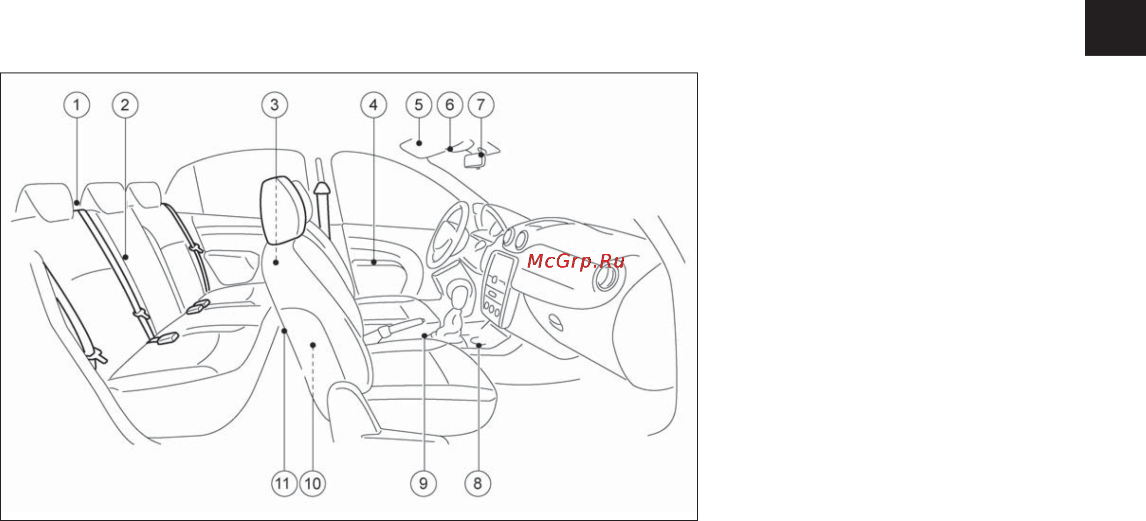 Nissan Almera G15 [9/172] Пассажирский салон