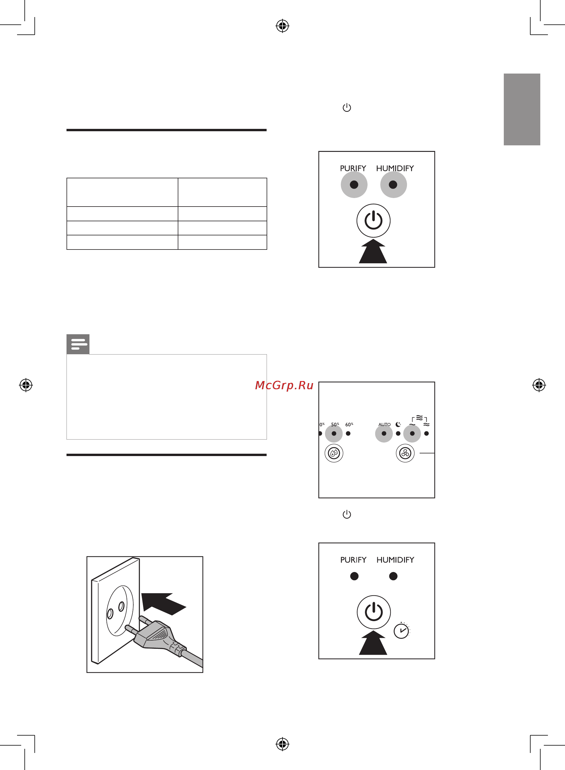 Philips ac4080/10 [11/84] Using the appliance