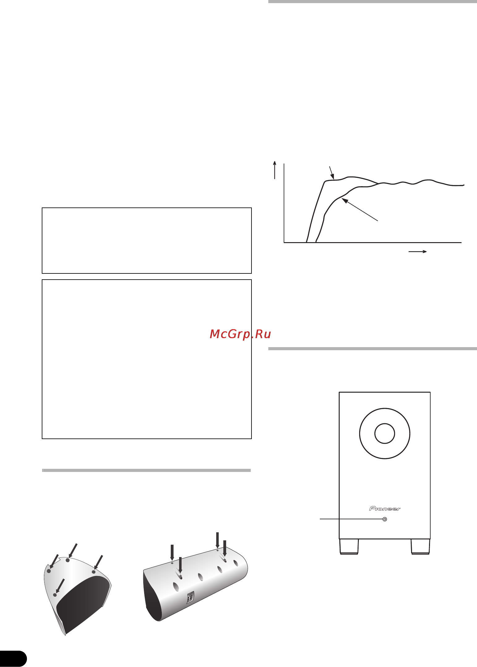Pioneer S-21W [8/112] Connections and use s 21w