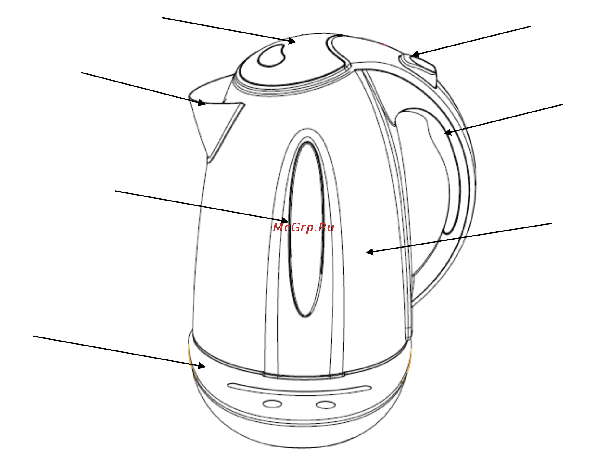 Polaris pwk 1724cadt [4/9] Описание прибора