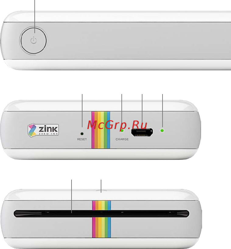 Polaroid Zip белый [3/7] Комплект поставки