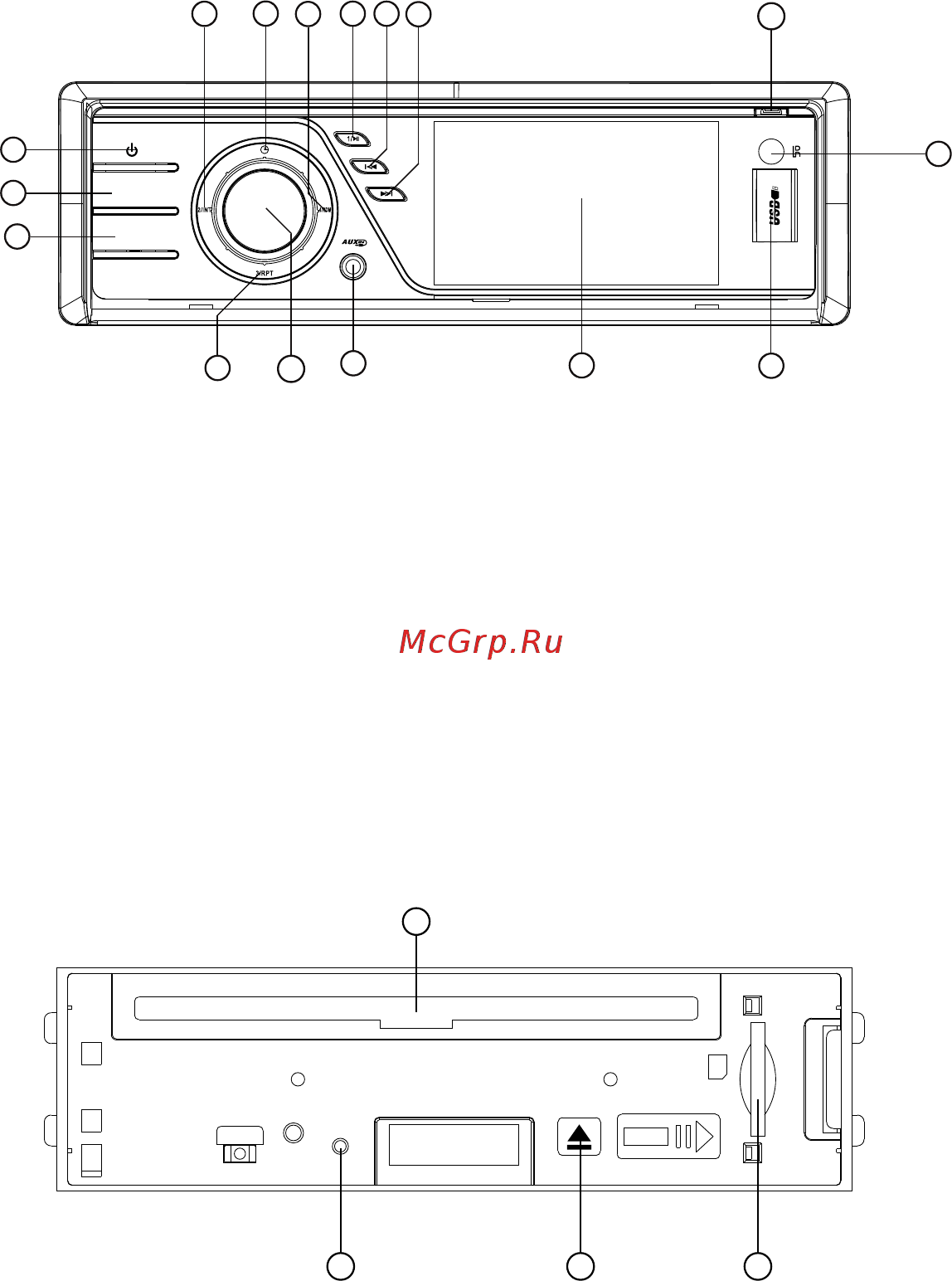Rolsen RCR-550 Инструкция по эксплуатации онлайн [8/21] 161831