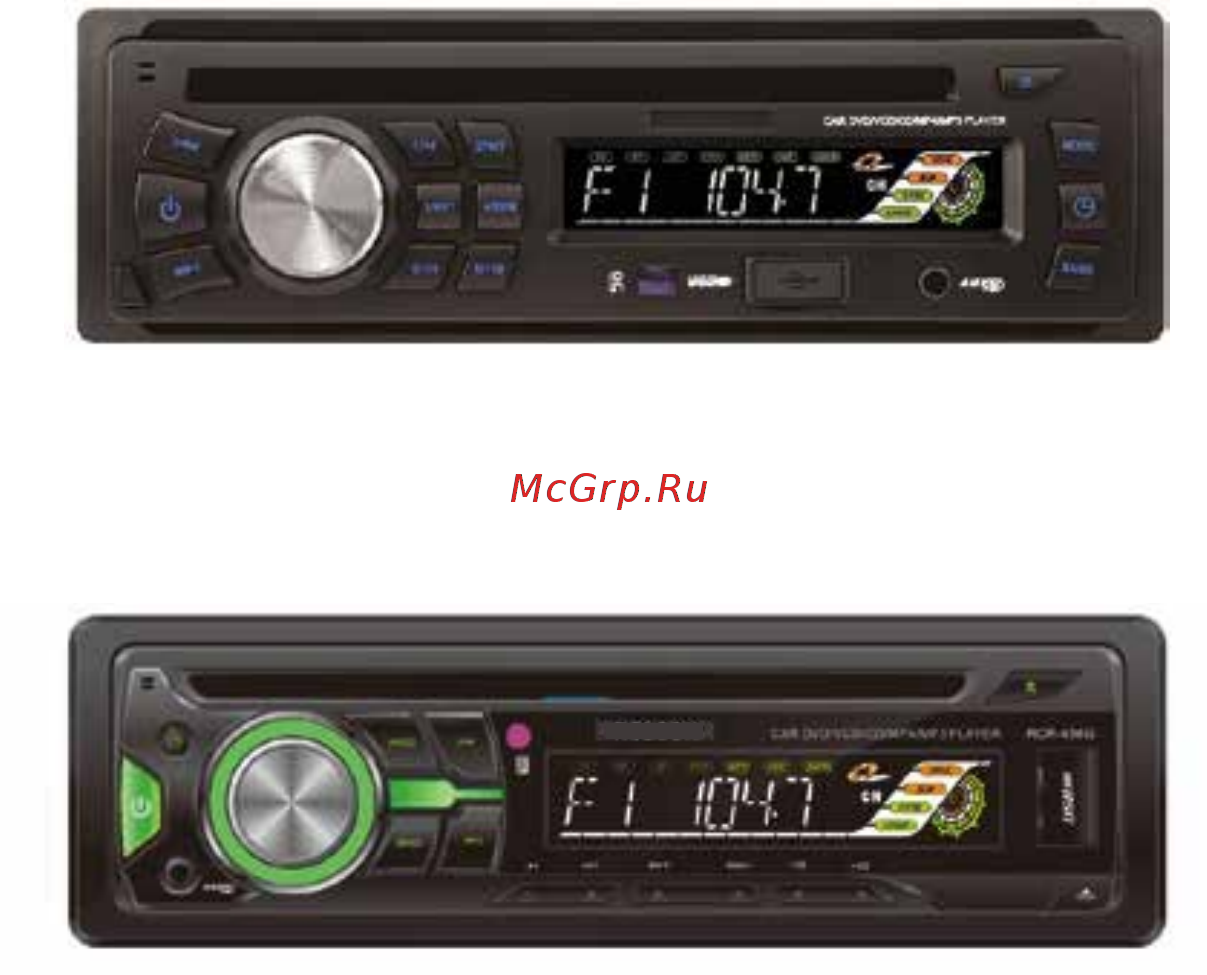 Rolsen RCR-456 Инструкция по эксплуатации онлайн
