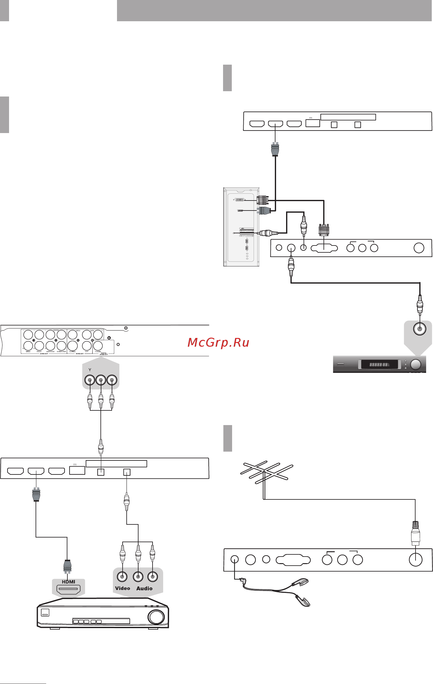 BBK LED2452FDTG [8/24] Подключение 6
