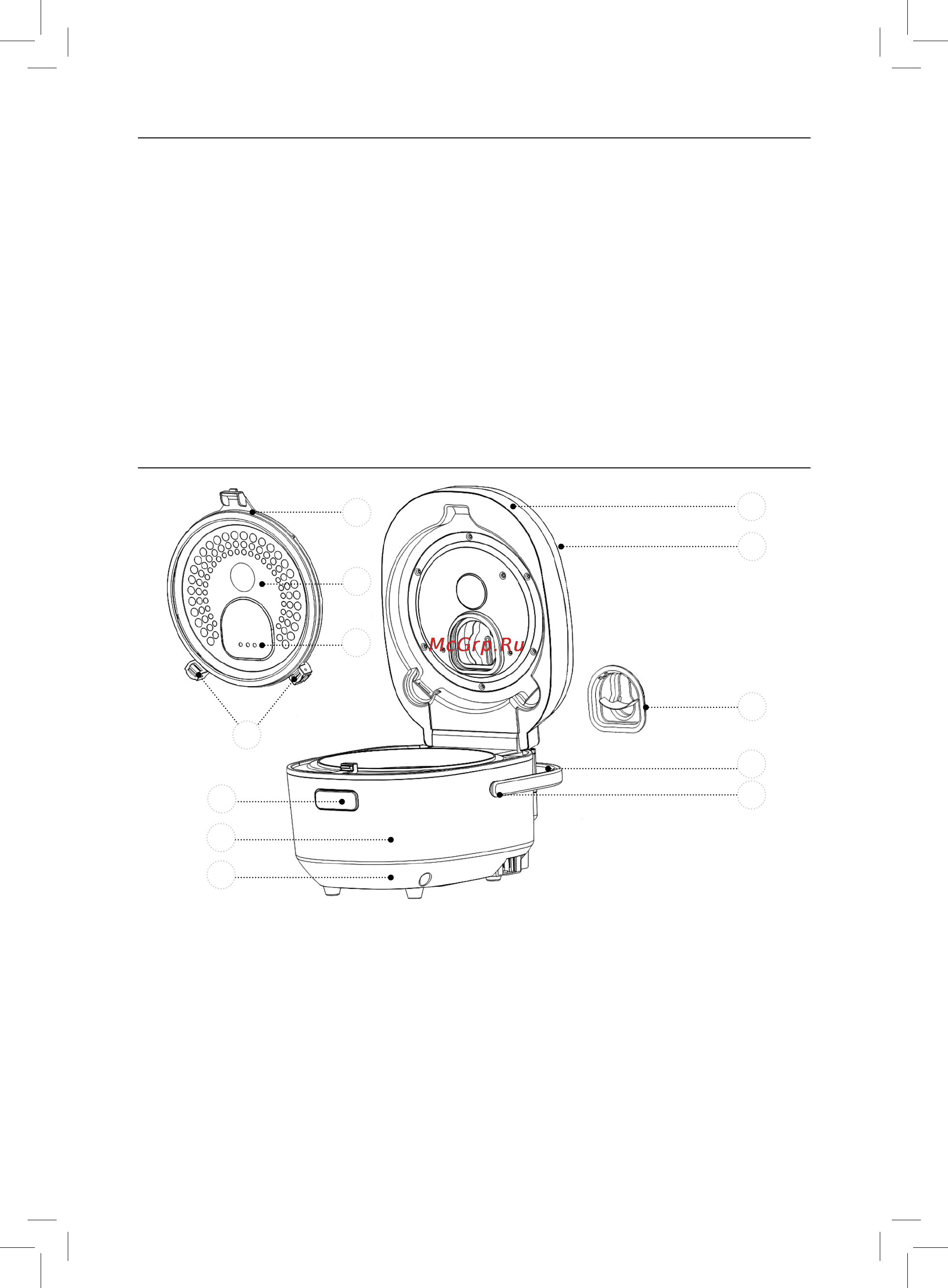 Rolsen RMC-5500D [5/36] Описание прибора