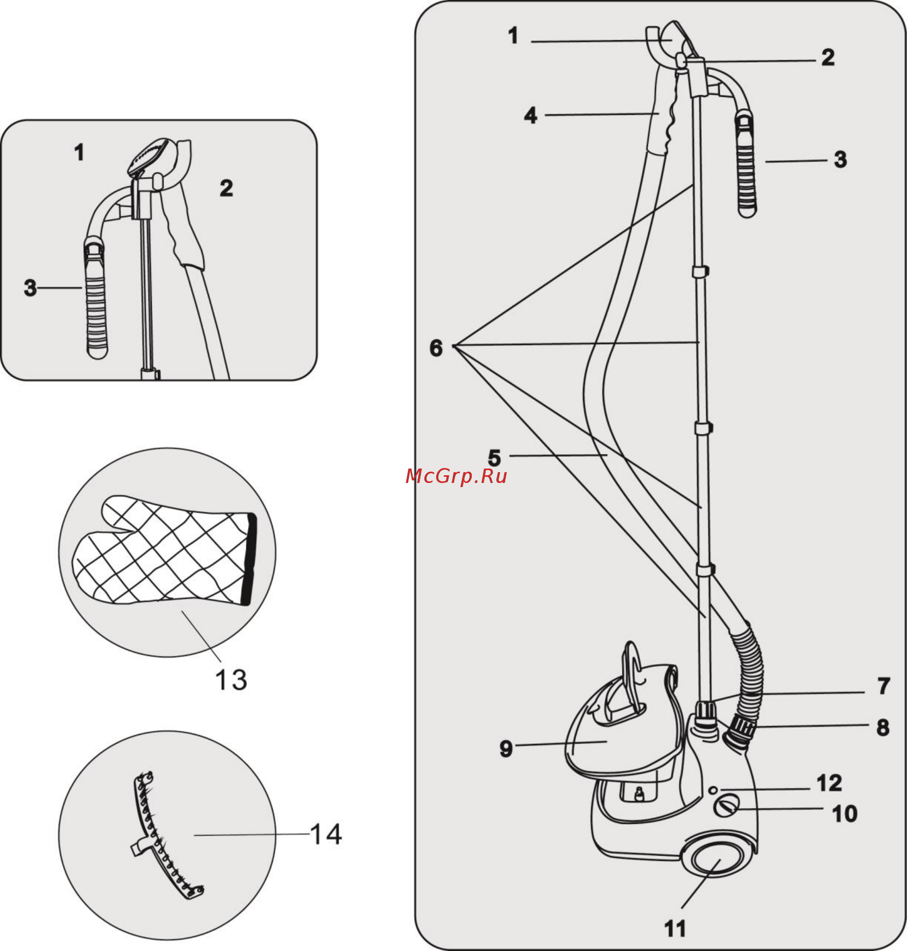 Polaris pgs 1607v [18/40] Опис приладу