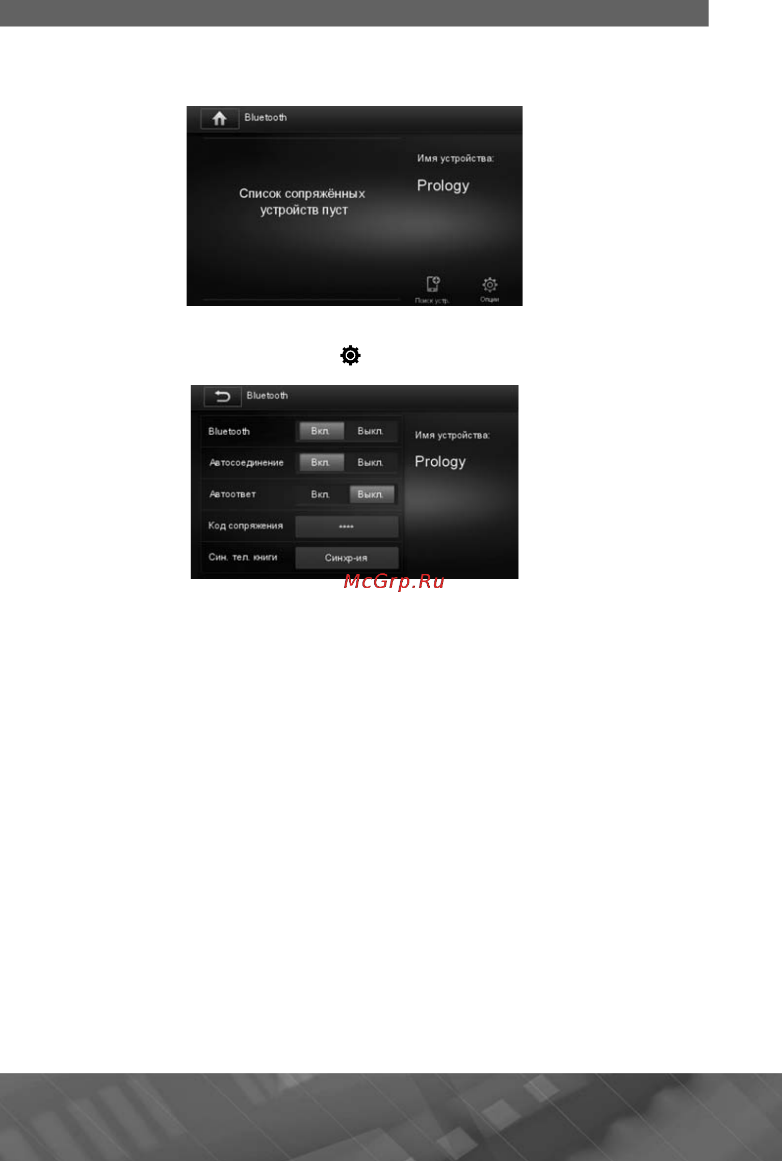 Prology mdn-1720 [19/49] Bluetooth