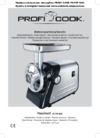 Profi Cook PC-FW 1003 Инструкция по эксплуатации