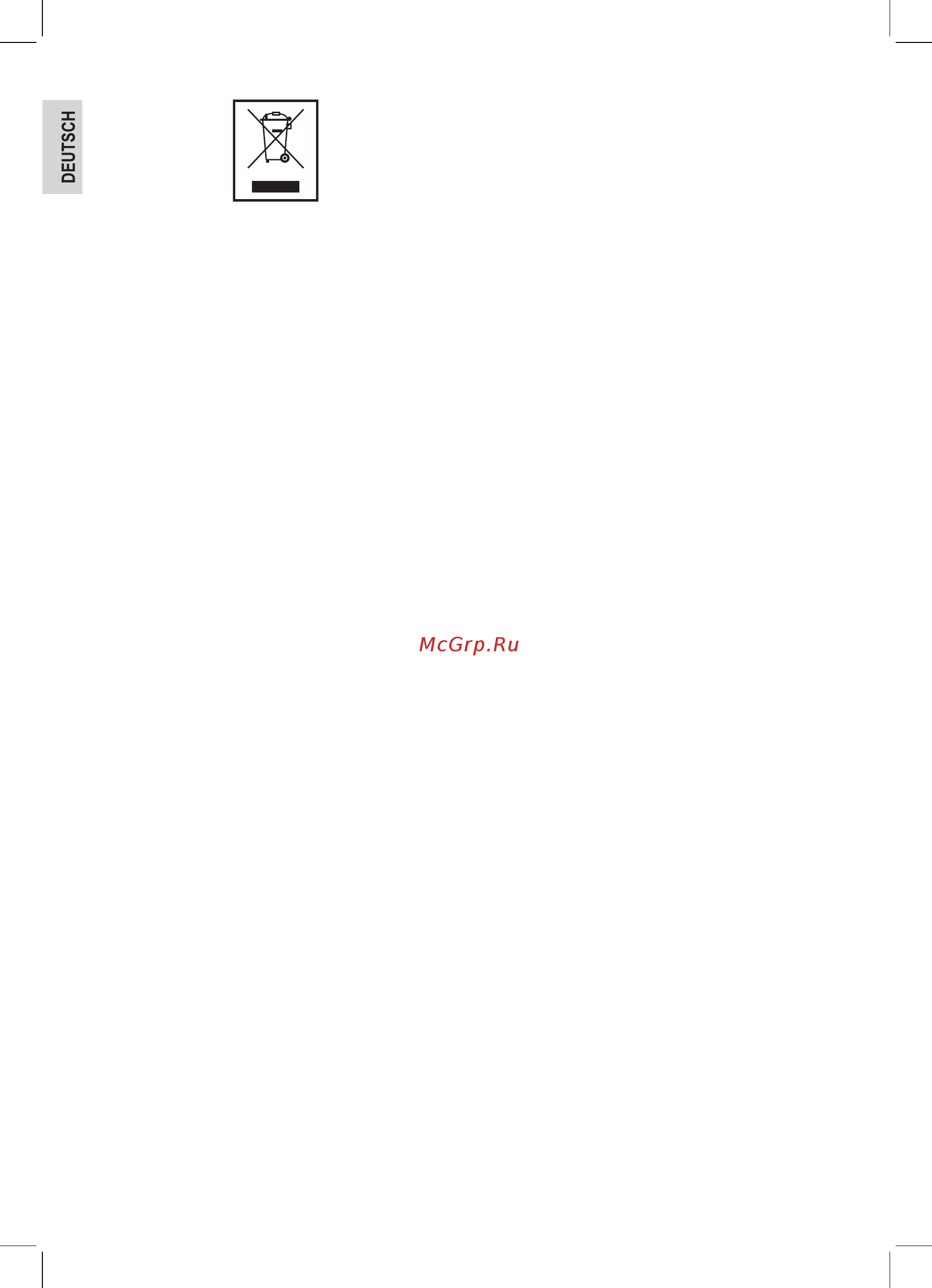 ProfiCook PC-SM 1005 [10/54] Entsorgung bedeutung des symbols mülltonne