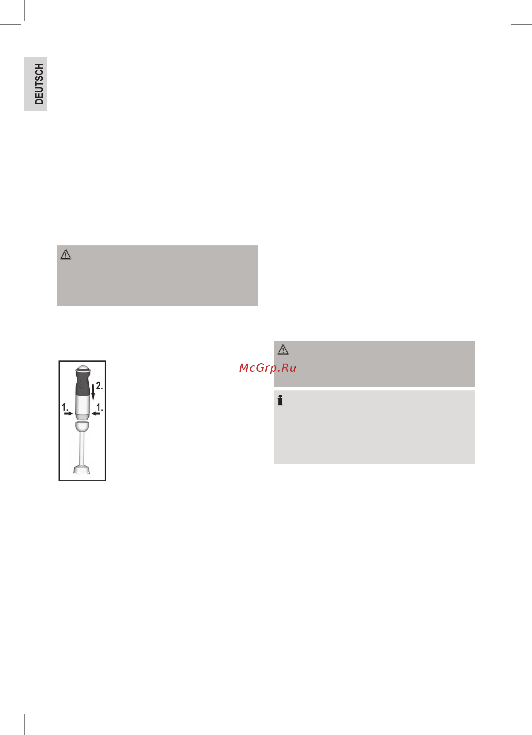 Profi Cook PC-SM 1005 [6/54] Anwendungshinweise