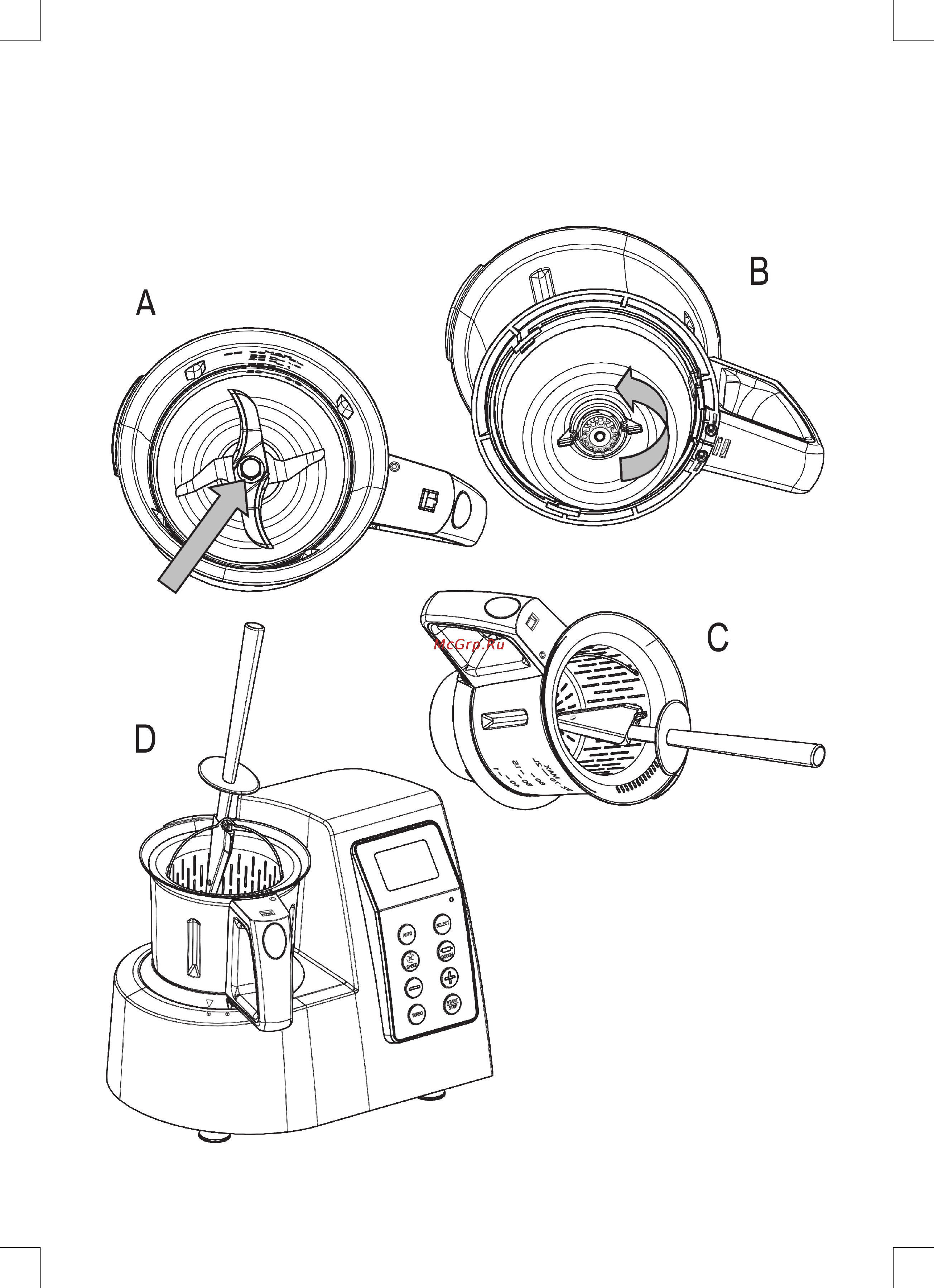 ProfiCook pc-mkm 1074 [5/66] Abbildungen a d
