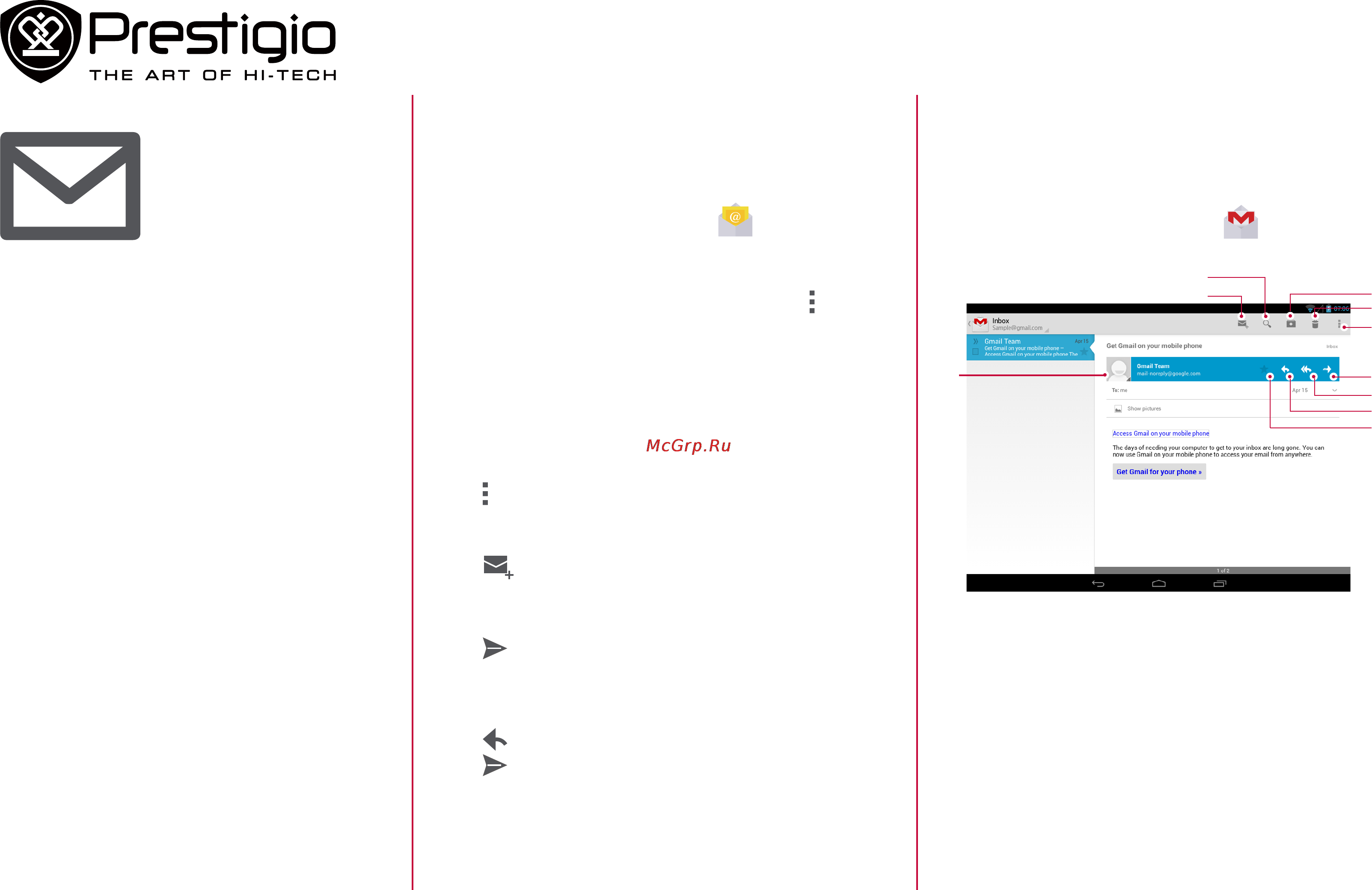 Prestigio multipad wize 3009 8gb black [9/17] Reply to a mail