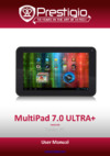 Prestigio multipad 7.0 ultra+ (pmt3677_wi_b_bk) 4gb black Инструкция по эксплуатации
