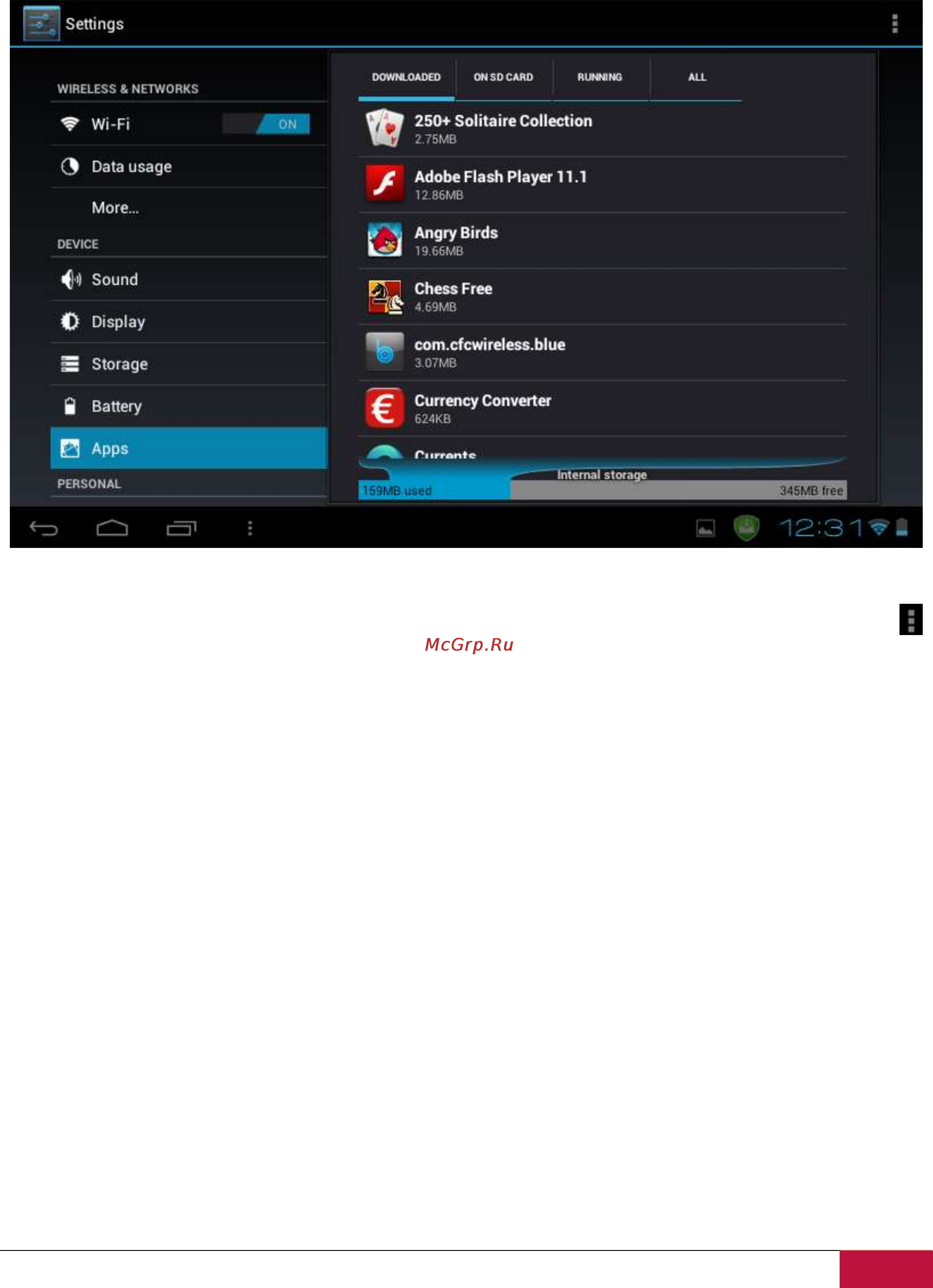 Prestigio multipad 7.0 ultra+ (pmt3677_wi_b_bk) 4gb black Инструкция по эксплуатации онлайн [41/58] 162168
