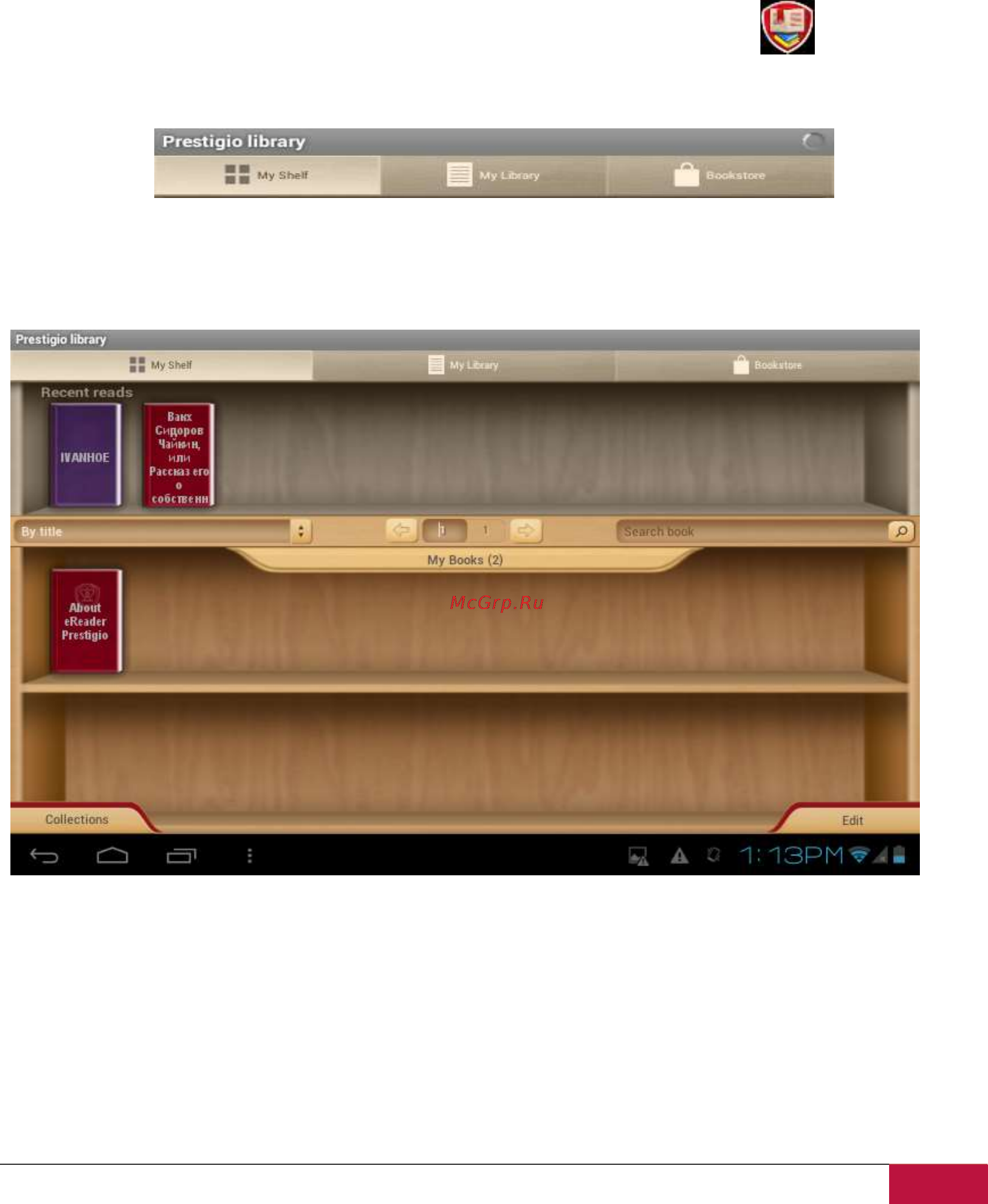Prestigio multipad 7.0 ultra+ (pmt3677_wi_b_bk) 4gb black [51/58] Ereader prestigio manual