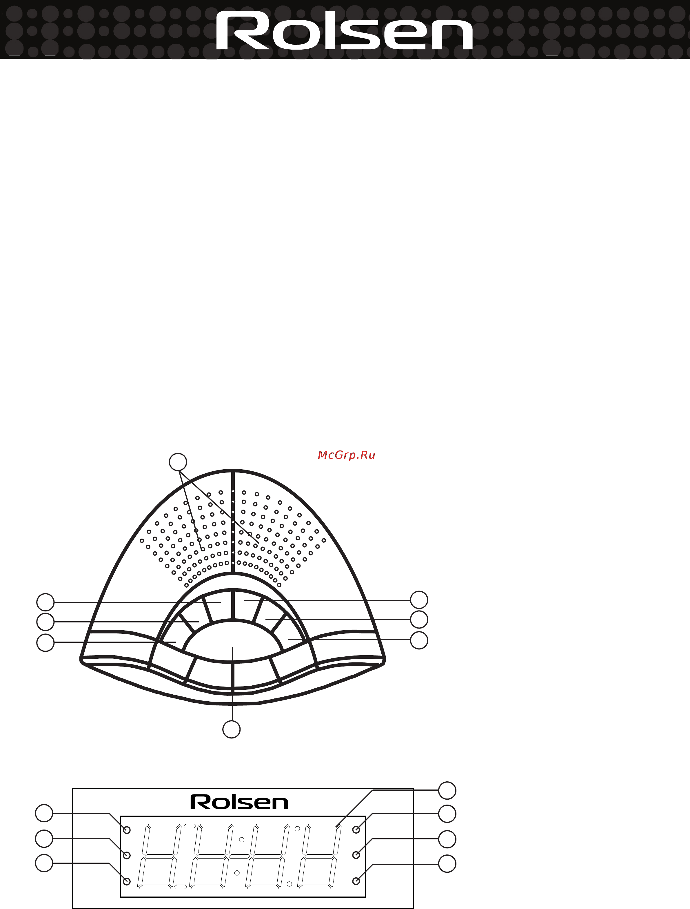 Rolsen CR-152 Инструкция по эксплуатации онлайн