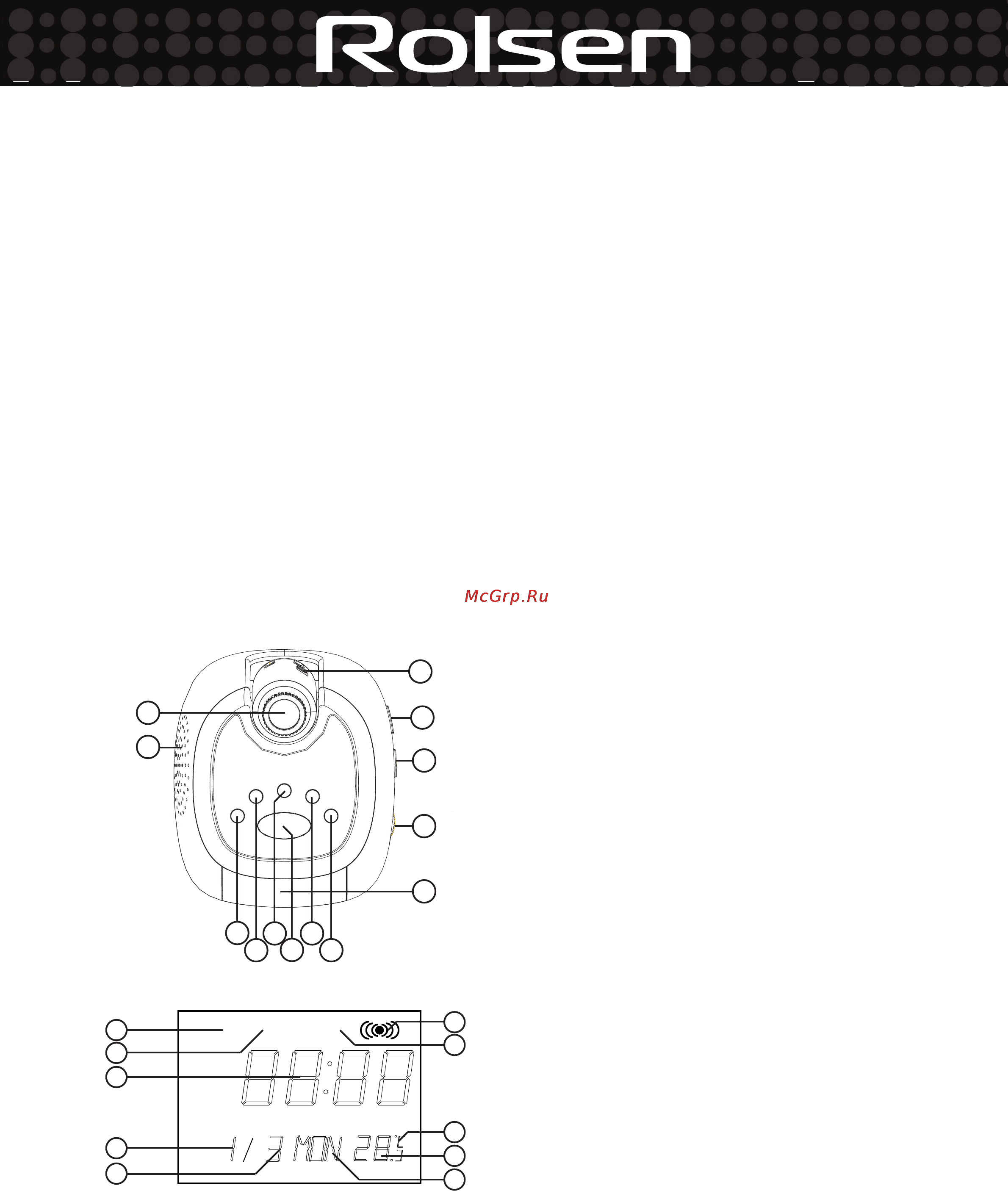 Rolsen CR-200 Инструкция по эксплуатации онлайн