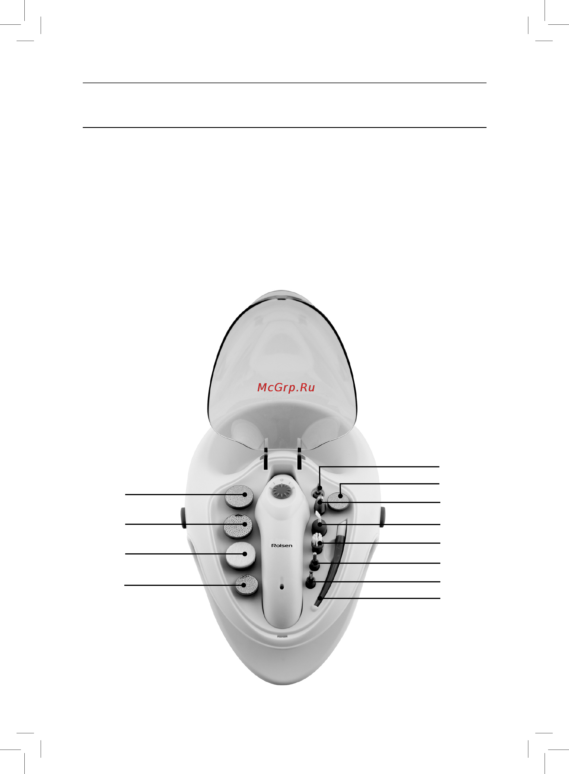 Rolsen RM1512 Инструкция по эксплуатации онлайн [3/8] 162292