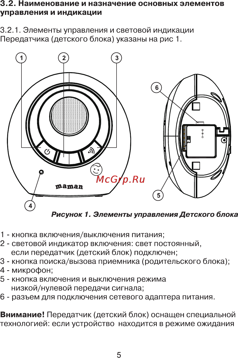 Maman RD-2810 [5/20] Страница 5